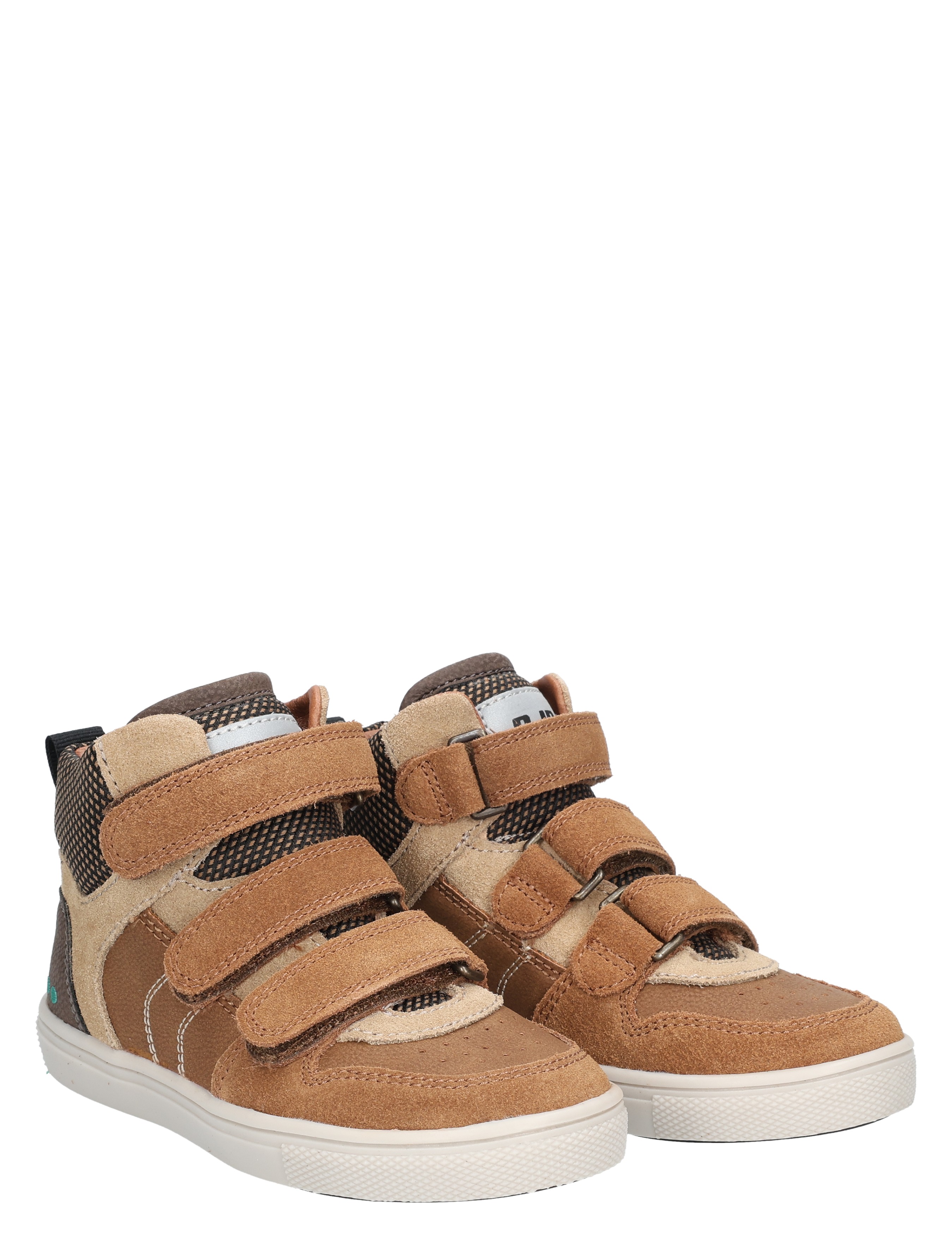 Bunnies - Lio Louw 225750 414 Brown - Jongens - Klittenbandschoenen - 48509_22_5