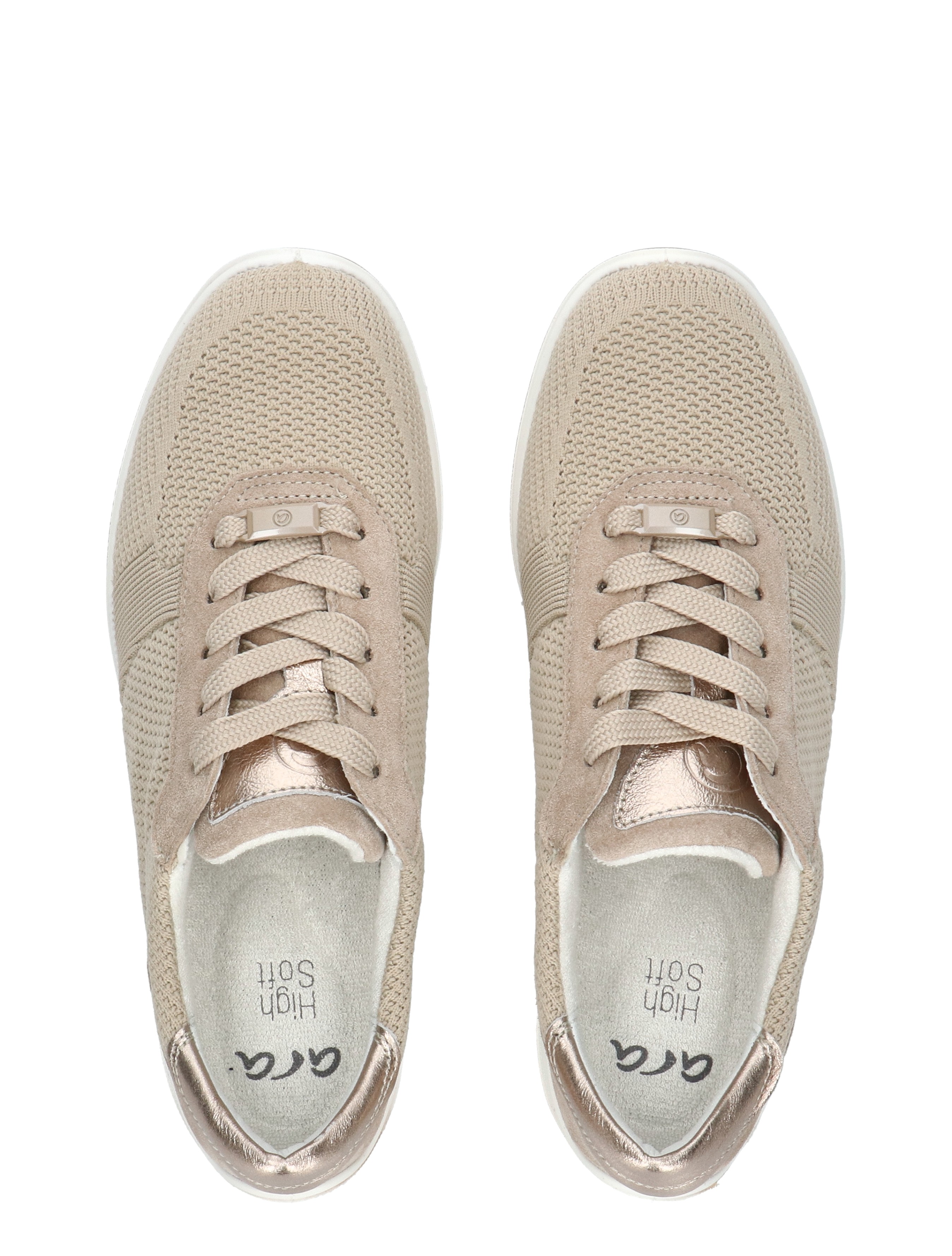 Ara - 12-54052-08 08 BEACH,SAND - Dames - Veterschoenen - Casual Veterschoenen - 50434_53_8