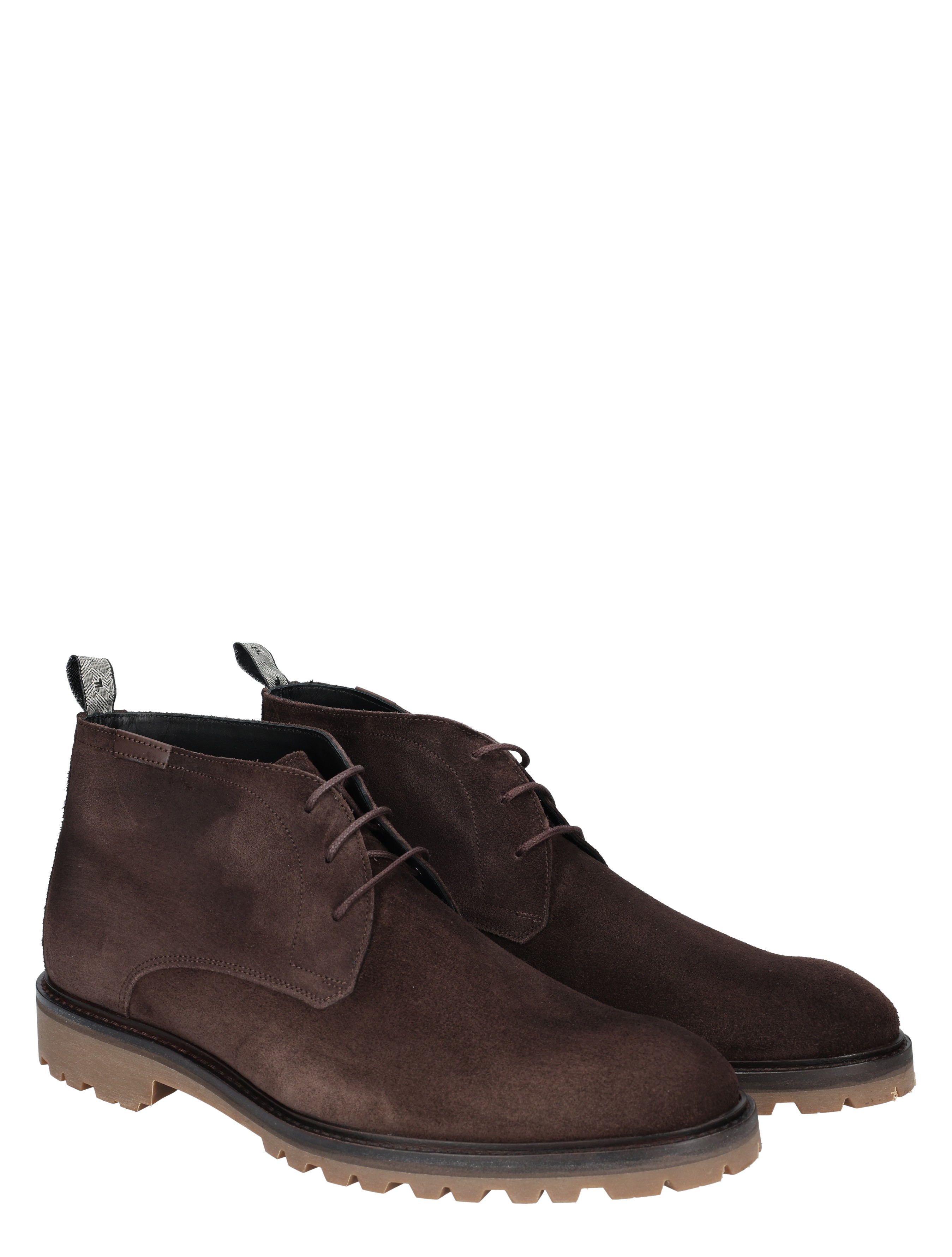 broek, boots, bruine suede, laarzen, veterschoen