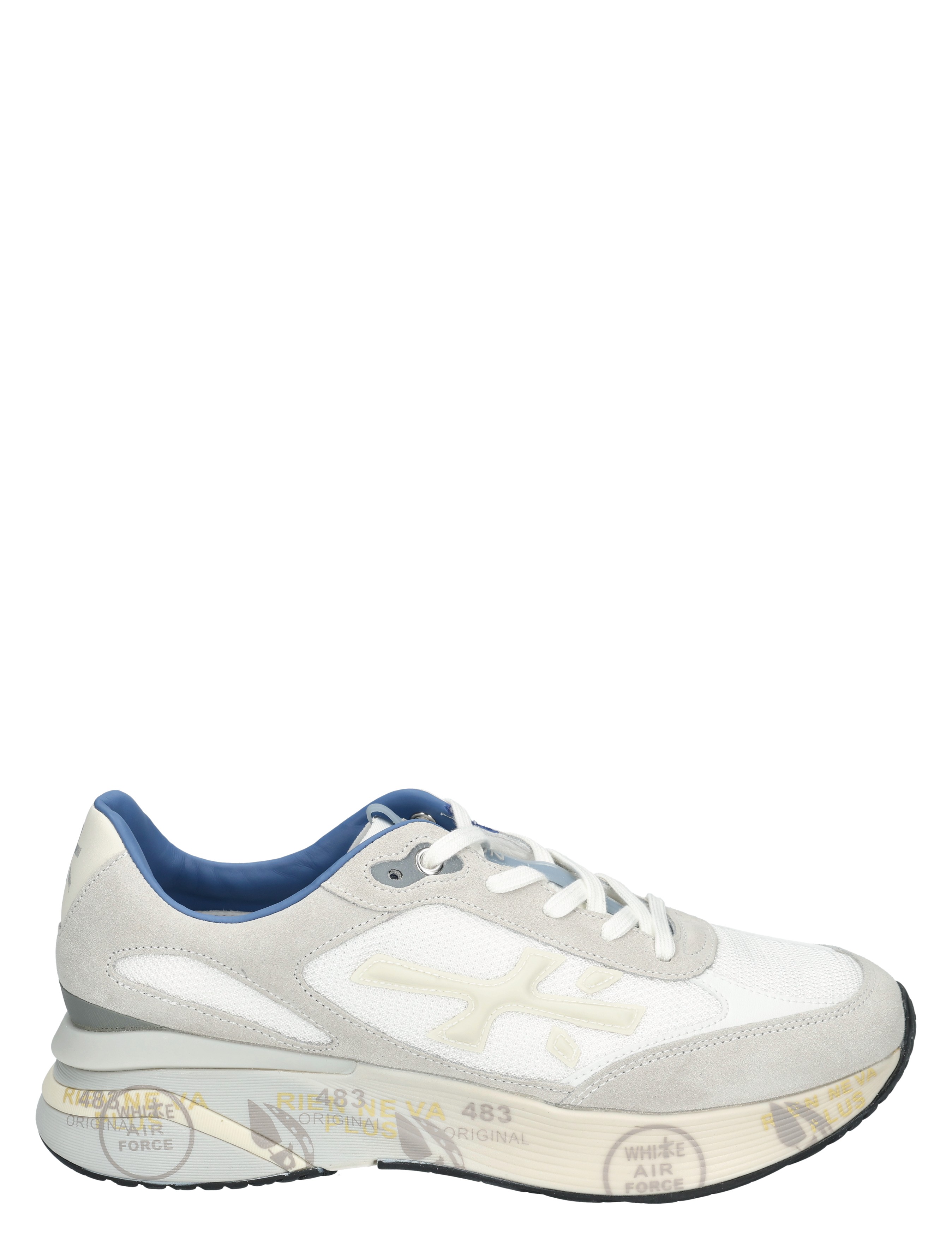 Premiata - Moerun Men 8075 White - Heren - Lage Sneakers - Sneakers - 50184_88_1