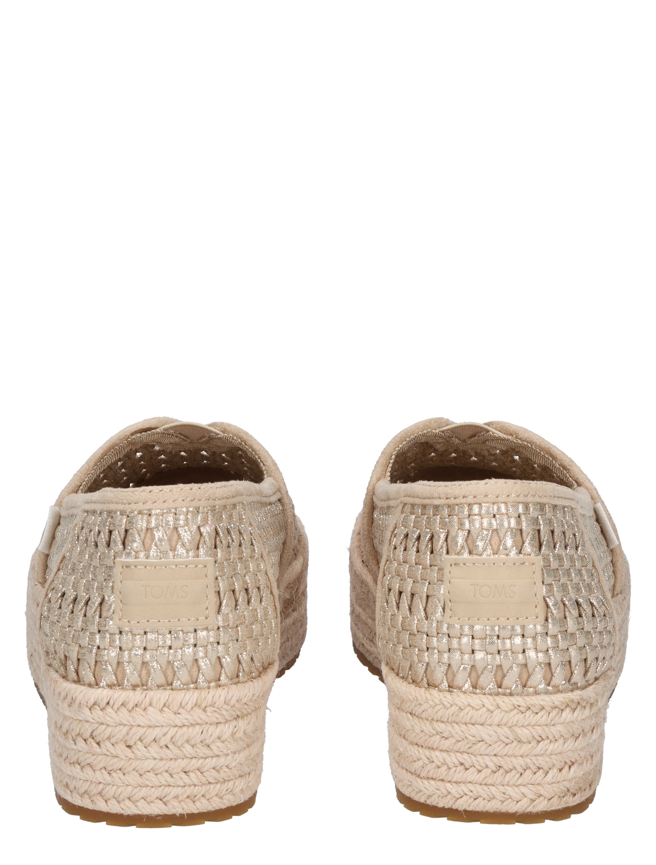 Toms - Valencia Metallic Gold - Dames - Espadrilles - 46992_53_6