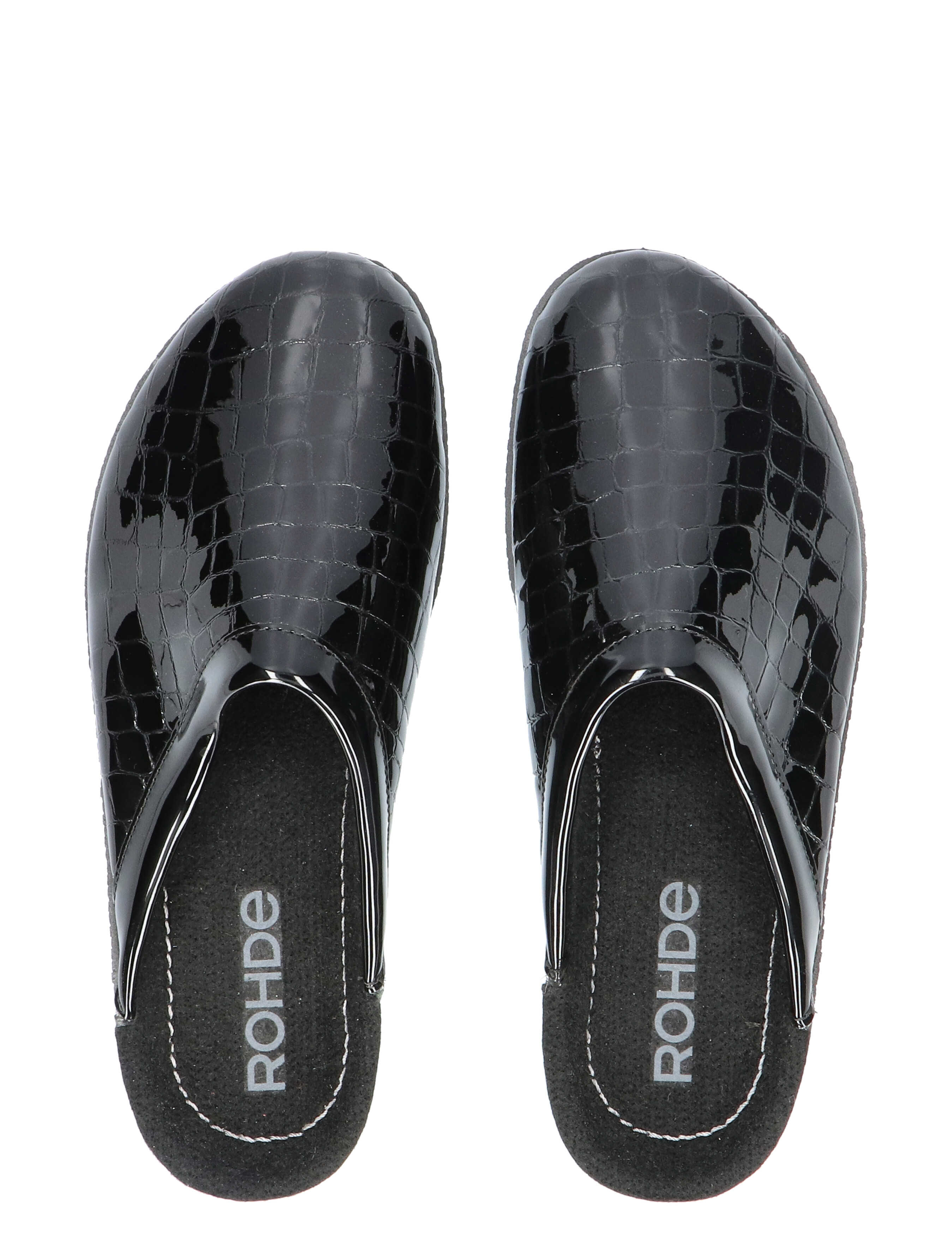 Rohde - 2299 Black G-Wijdte - Dames - Pantoffels - 34088_11_5