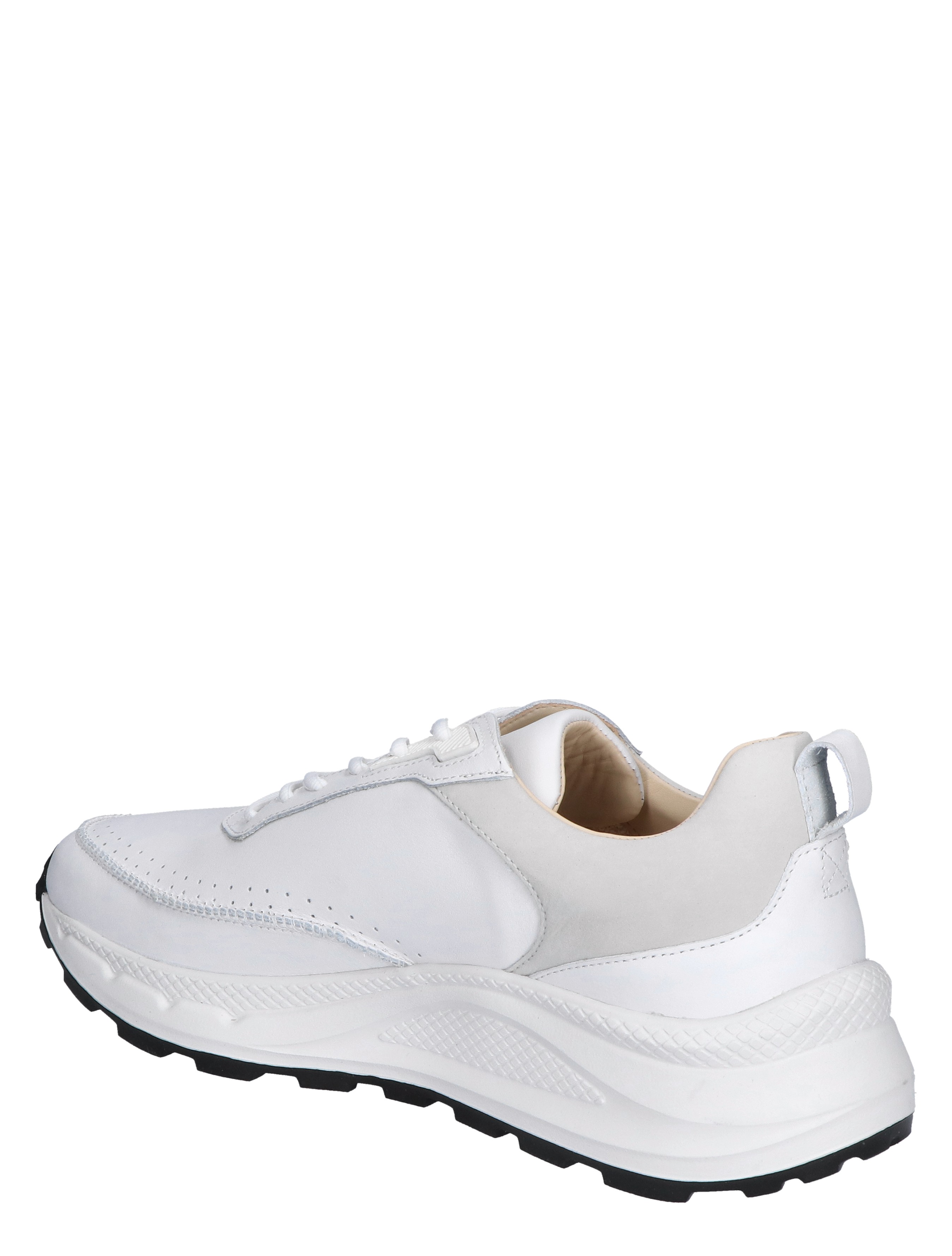 Oberon Reese Men White Leather