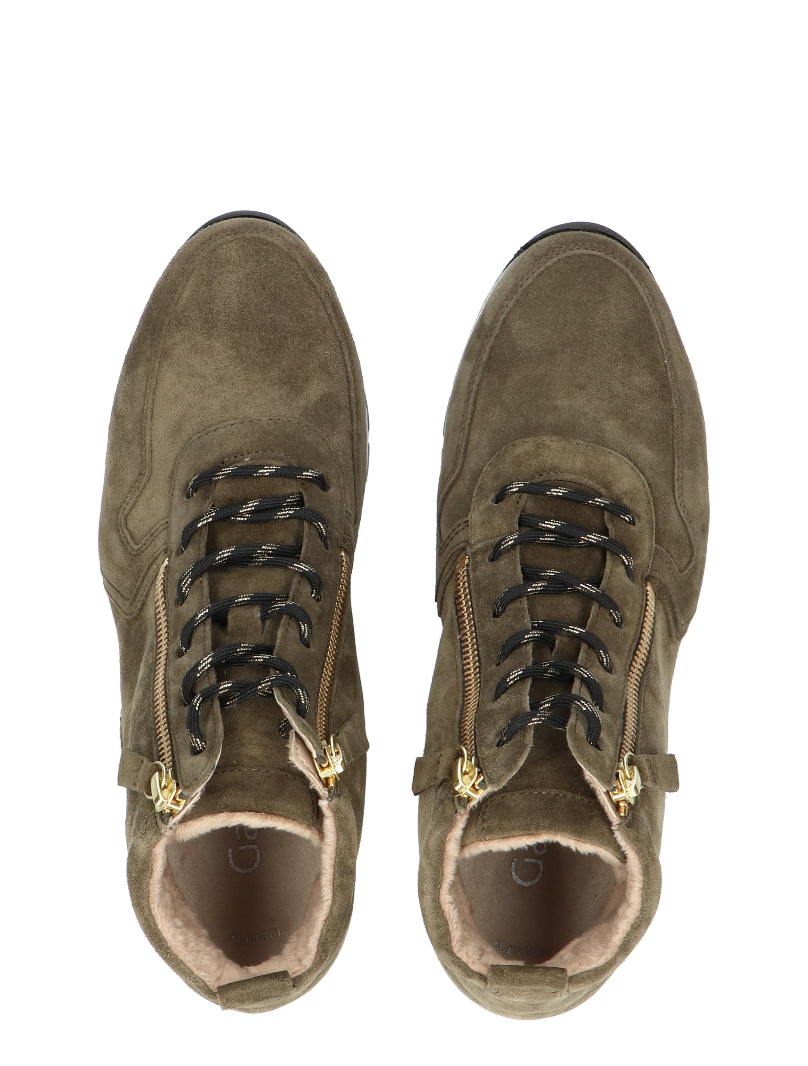 Gabor - 56.455.33 Olive H-Wijdte - Dames - Boots - Veter Boots - 42316_66_7