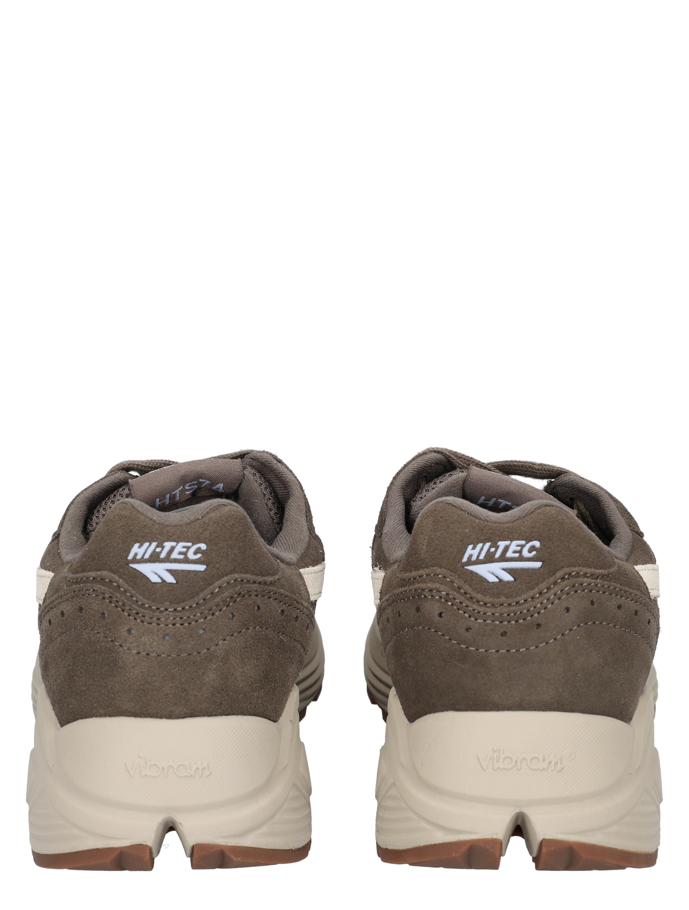 sneakers, wedge, bruin, suede, laag