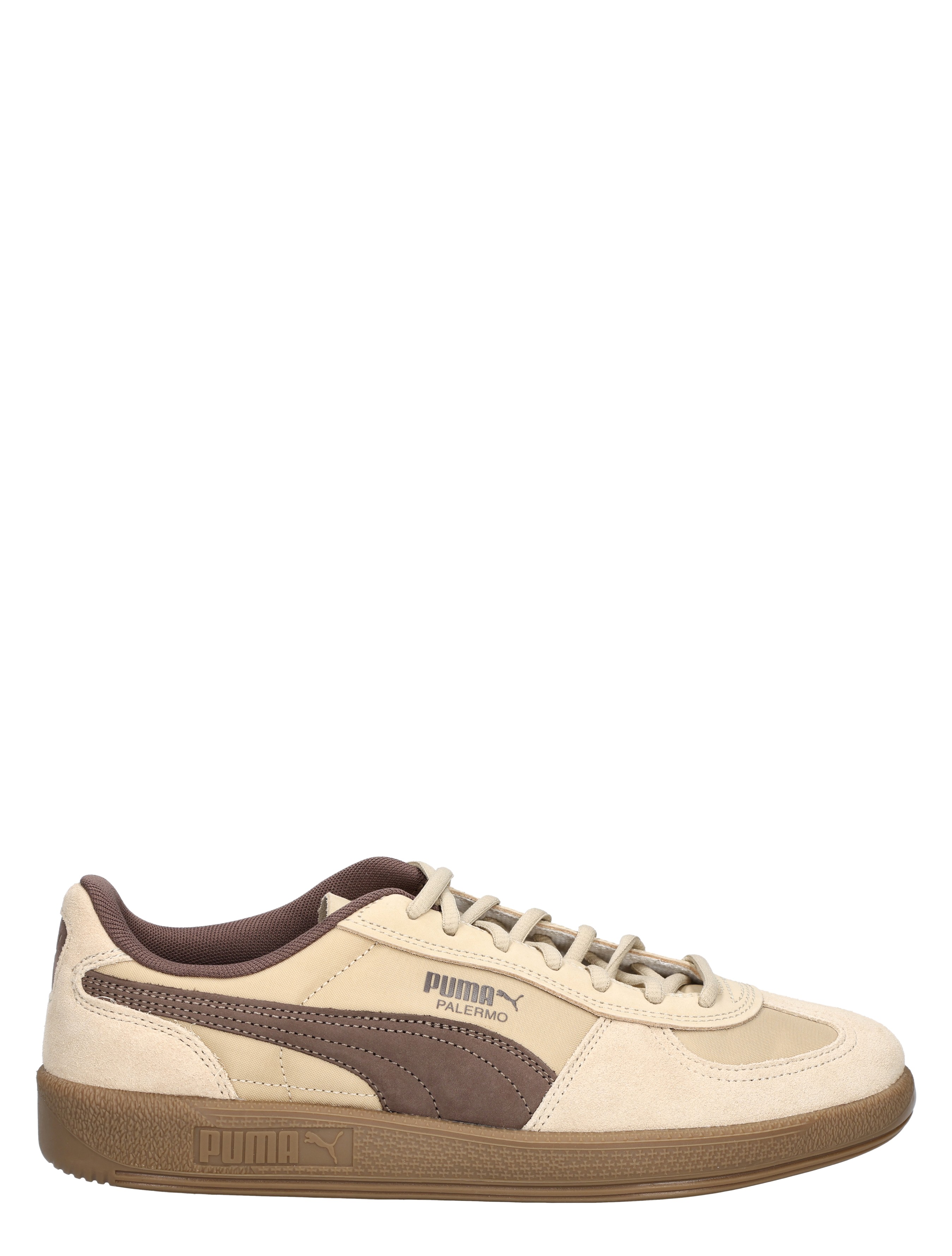Puma - Palermo Pop 403257 04 Toasted Almond Flat - Heren - Lage Sneakers - Sneakers - 48072_77_1