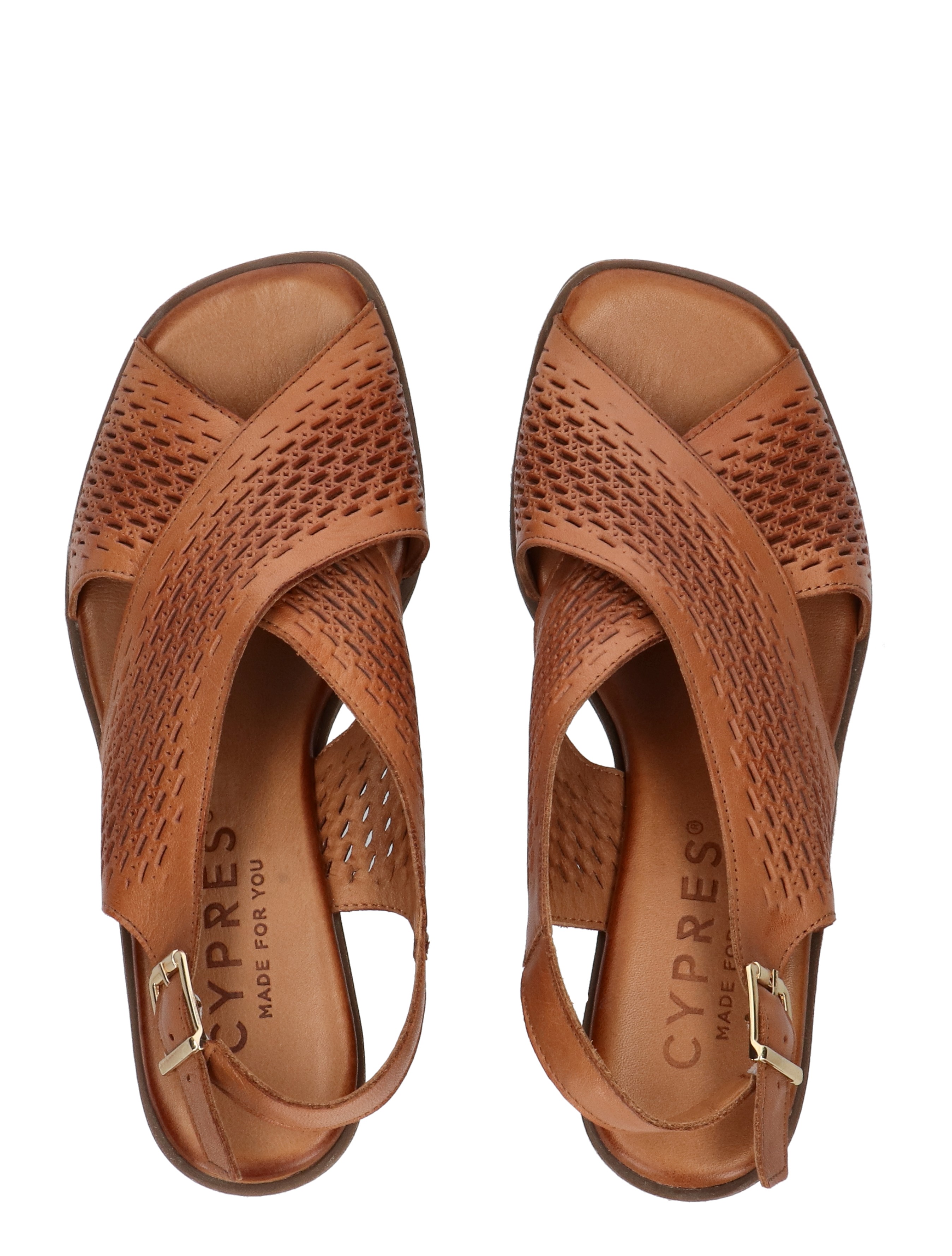 Cypres - Zanna 2616159 Coconut Leather - Dames - Sandalettes - 50856_22_7