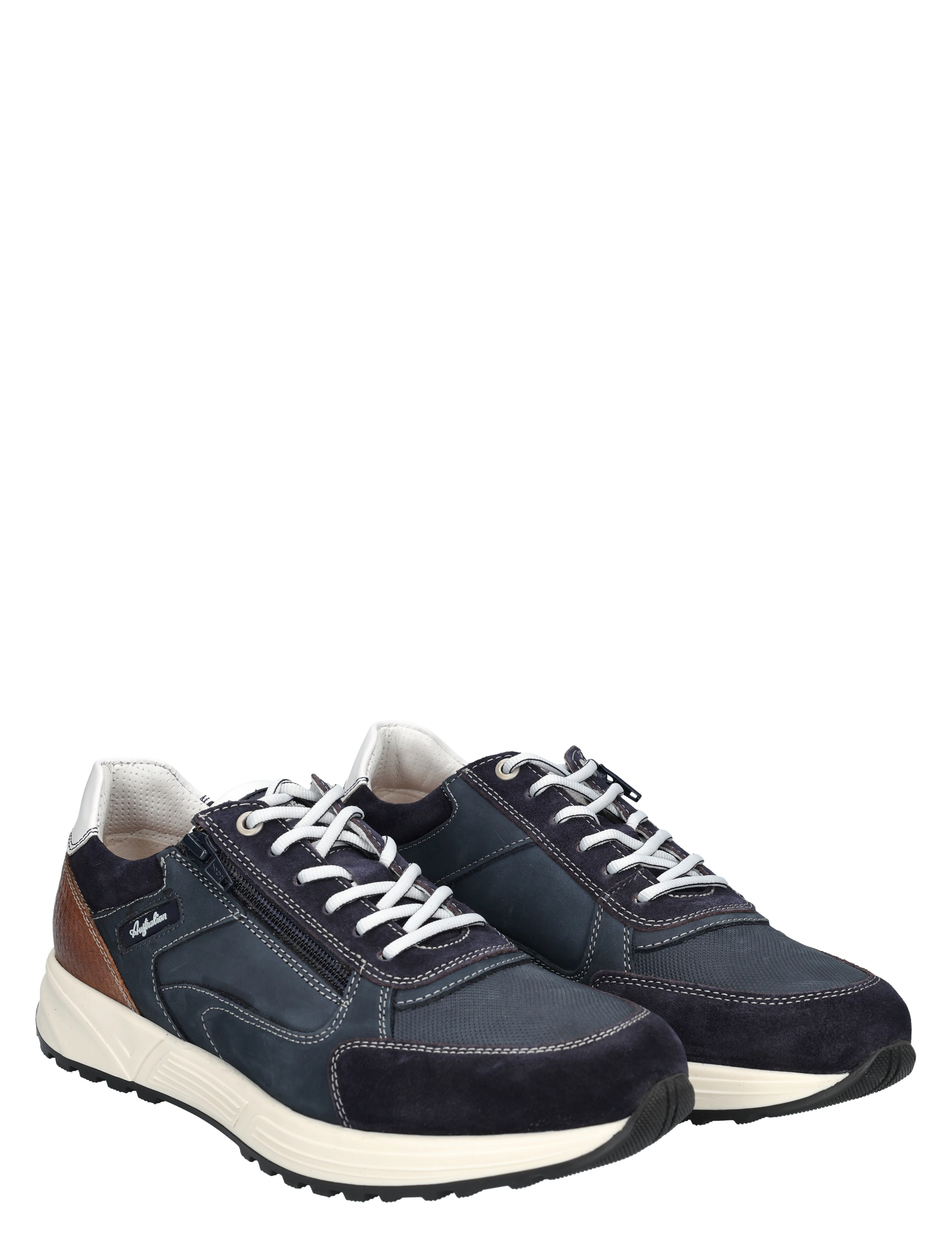 Australian - Discover 15.1686.01.SKV Blue Tan White - Heren - Veterschoenen - Casual Veterschoenen - 50778_33_5