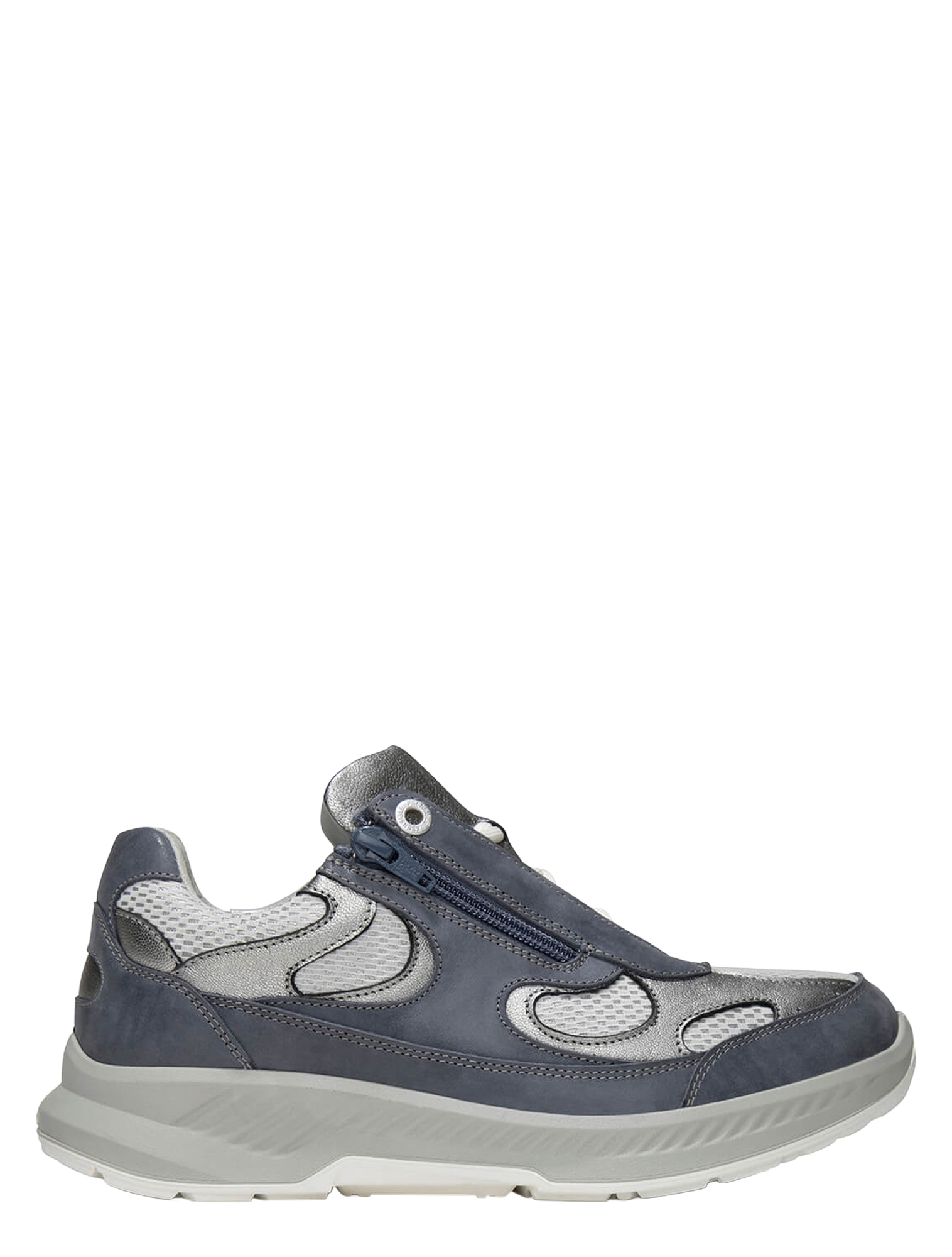 Xsensible - 34001.1 255 Denim Combi H-Wijdte - Dames - Veterschoenen - Casual Veterschoenen - 51636_33_1