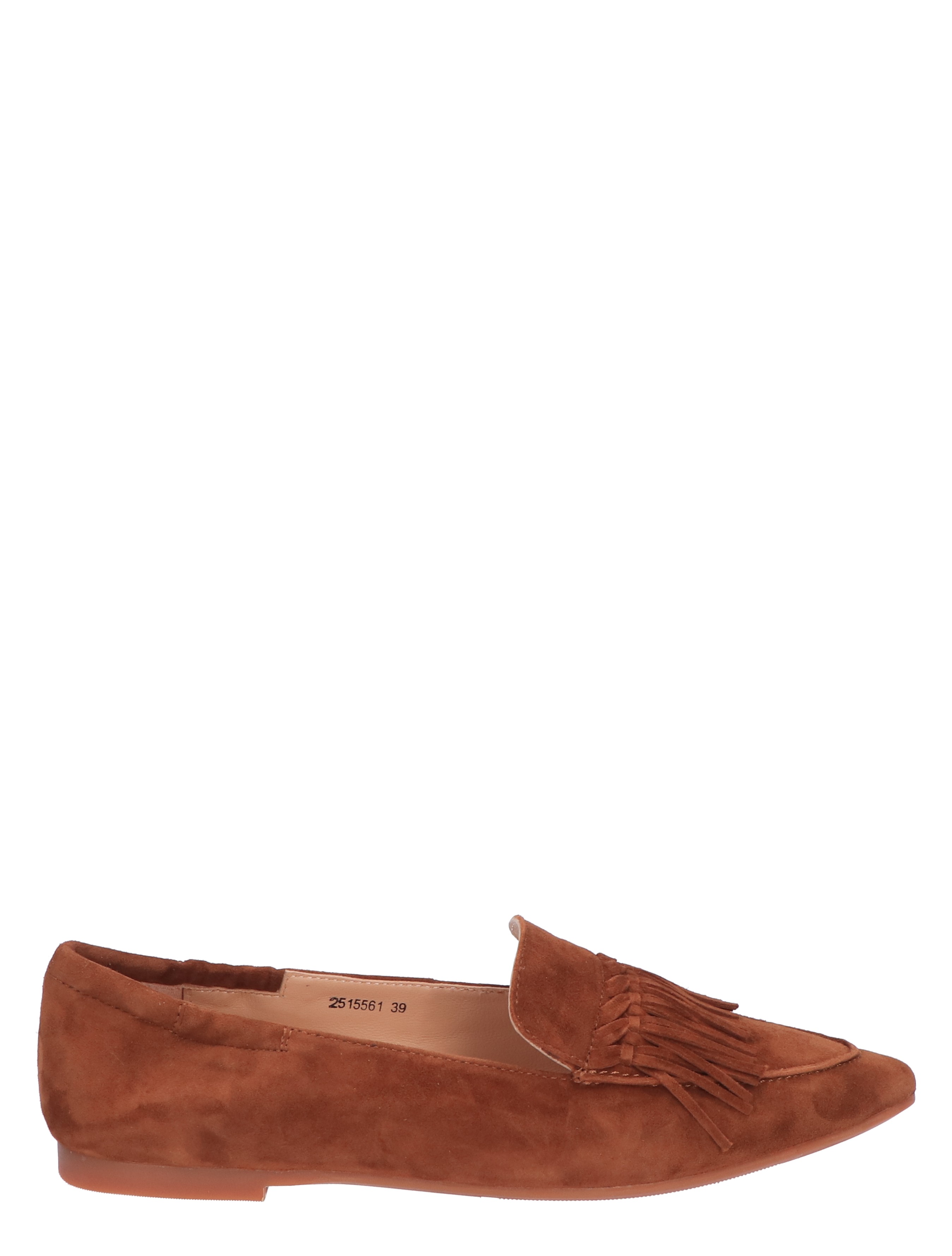 loafers, suede, mocassin, bruine, franje