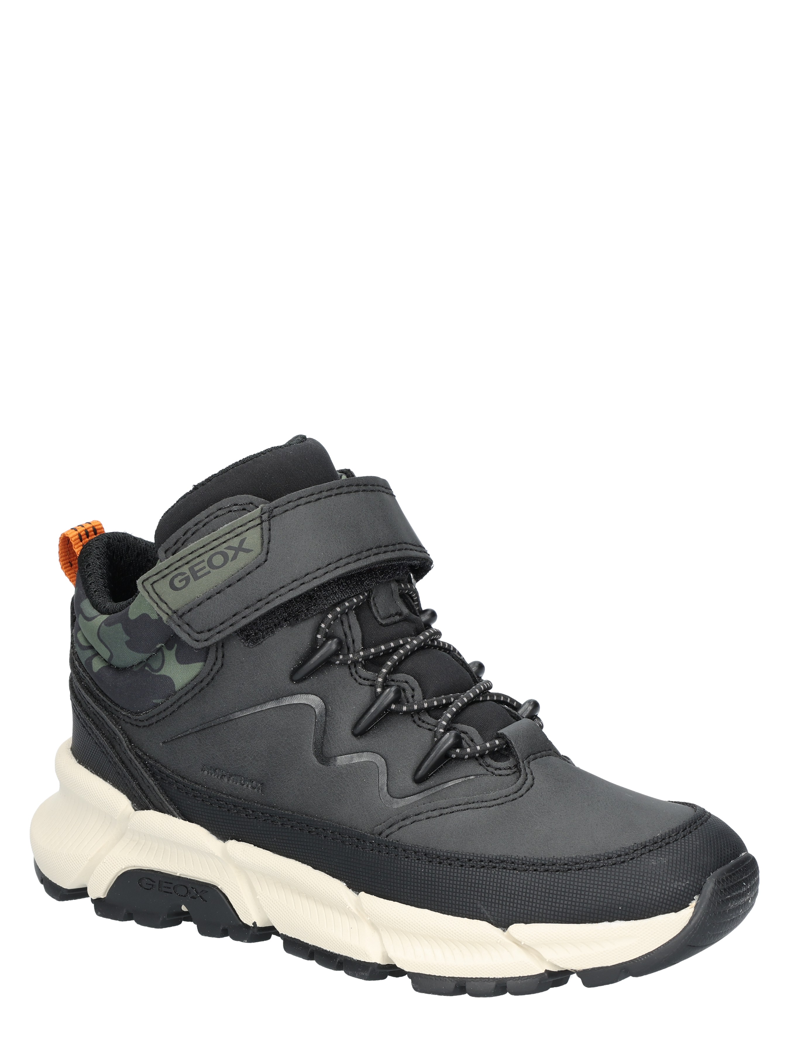 Geox - Flexyper Plus TMB 0MEMN C0033 Black Military - Jongens - Boots - Veter Boots - 48248_66_3