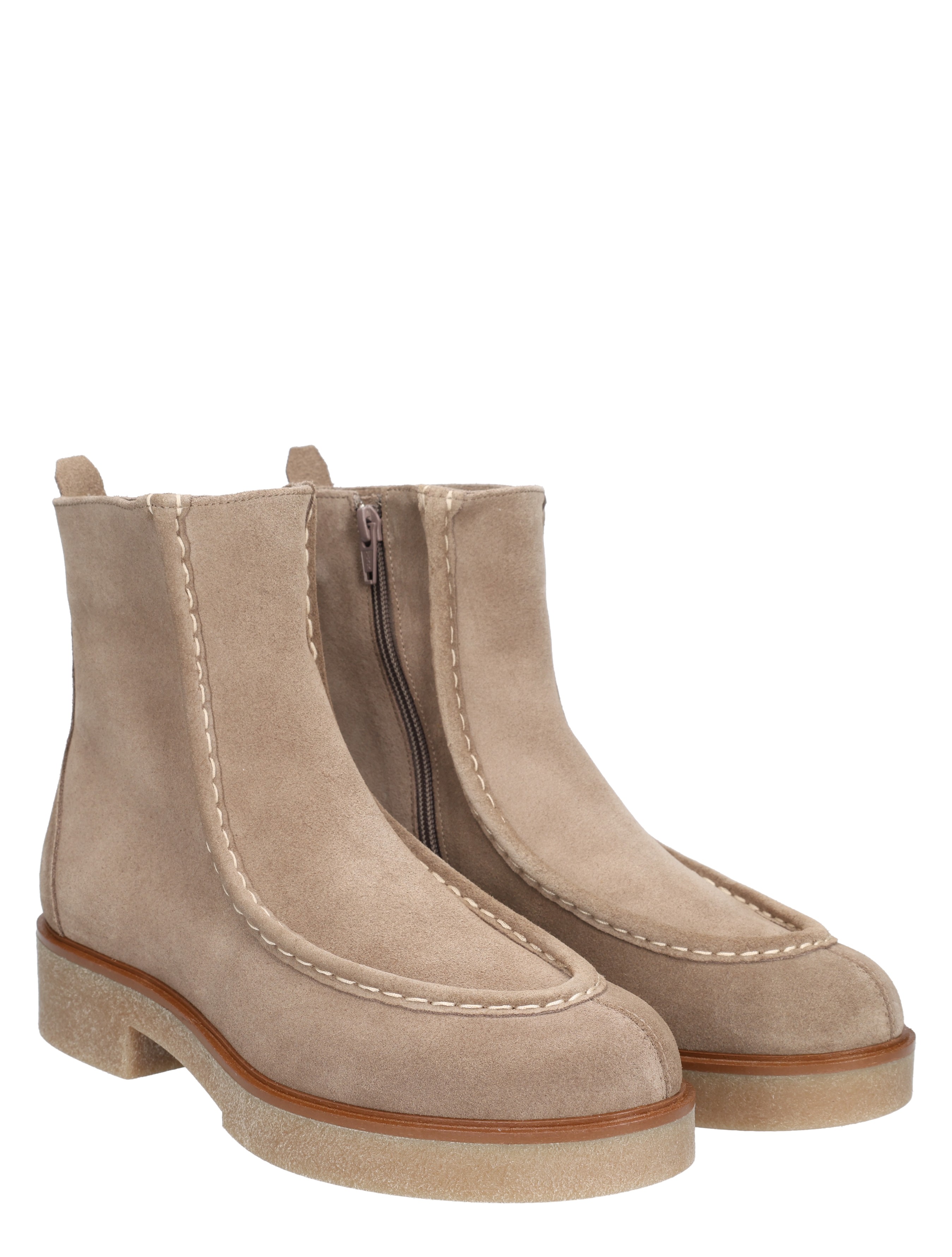 Softwaves - 9.23.06 003 Taupe - Dames - Boots - Enkellaarsjes - 48888_77_5