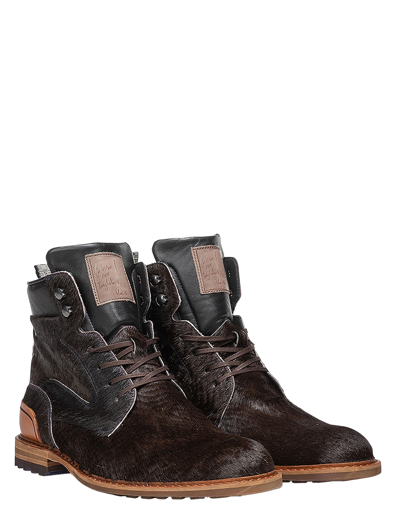 Floris van Bommel - Crepi SFM-80022 05.18 Brown G+ Wijdte - Heren - Boots - Enkellaarsjes - 50148_22_2