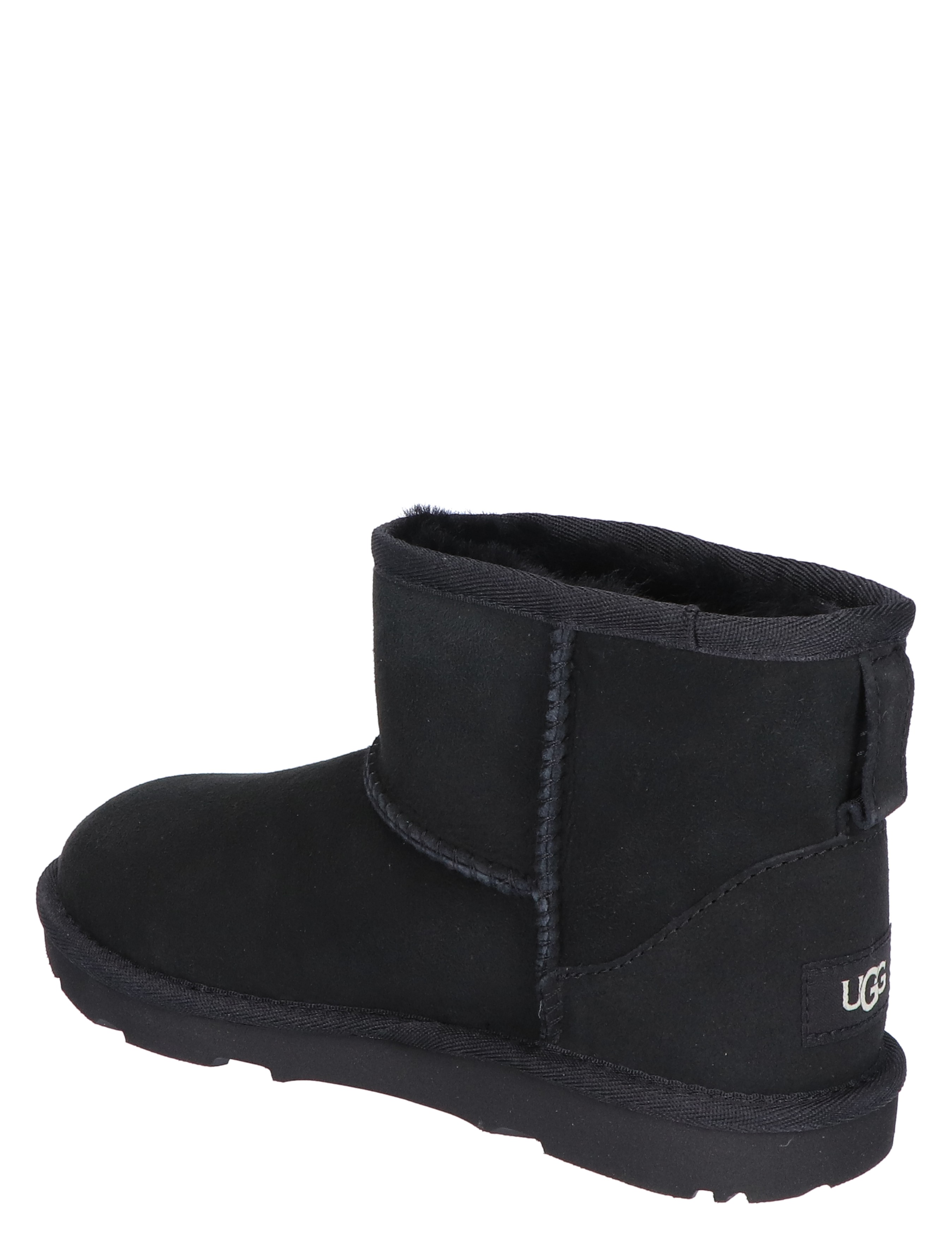 UGG - Kids Classic Mini II Black - Meisjes - Jongens - Boots - Enkellaarsjes - Boots - Enkellaarsjes - 42216_11_4