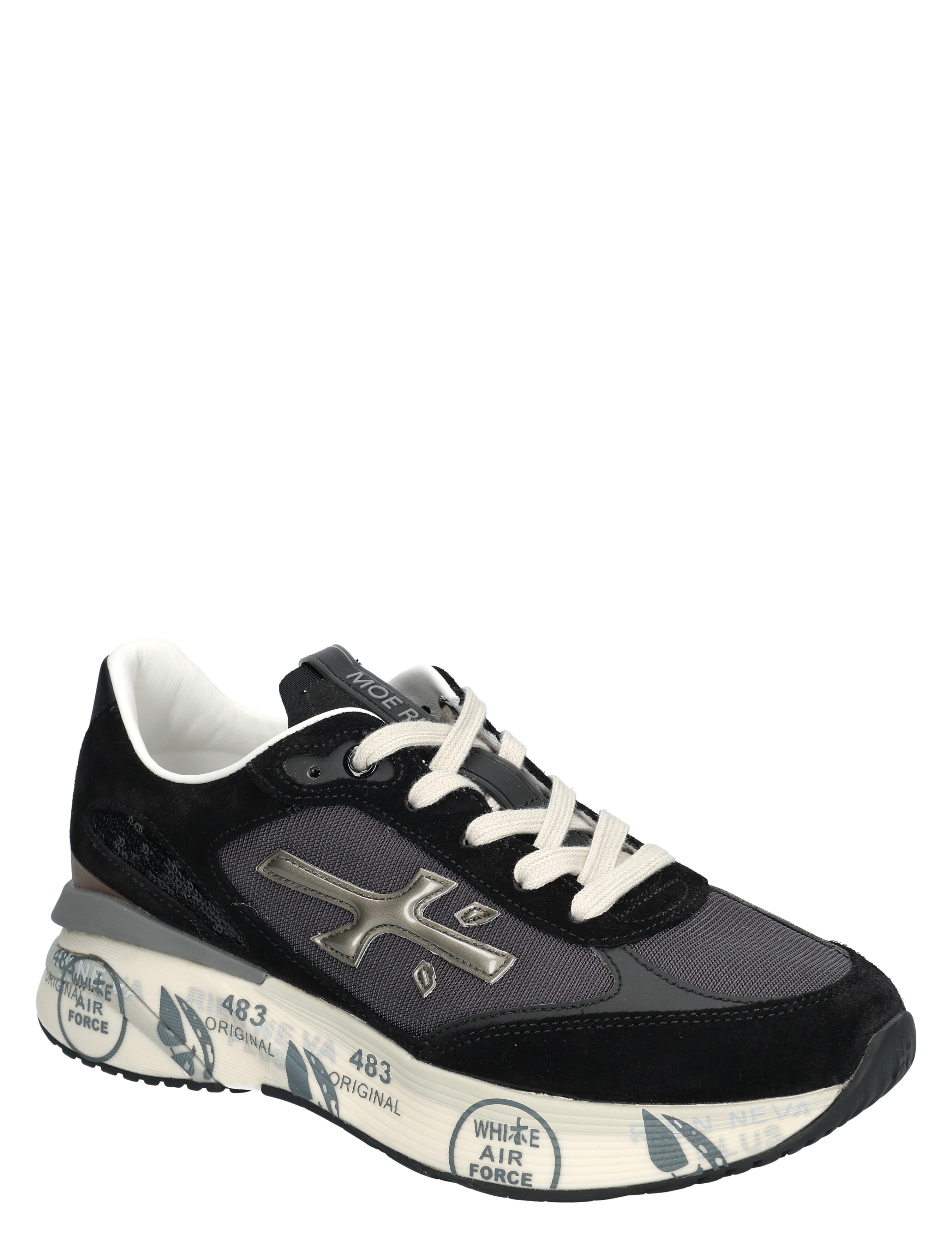 Premiata - Moerun Women 8304 Black - Sneakers - Dames - Lage Sneakers - 50186_11_3