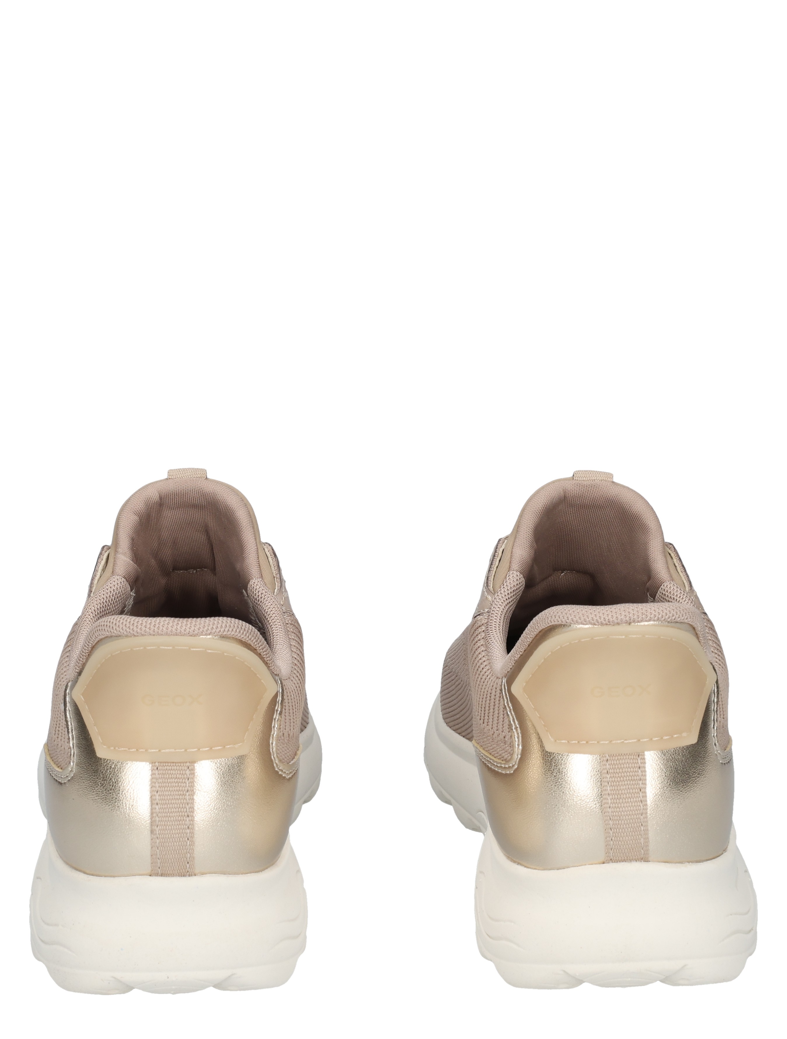 Geox - D557MA Spherica Women Taupe Gold - Sneakers - Dames - Slip On Sneakers - 49743_77_6