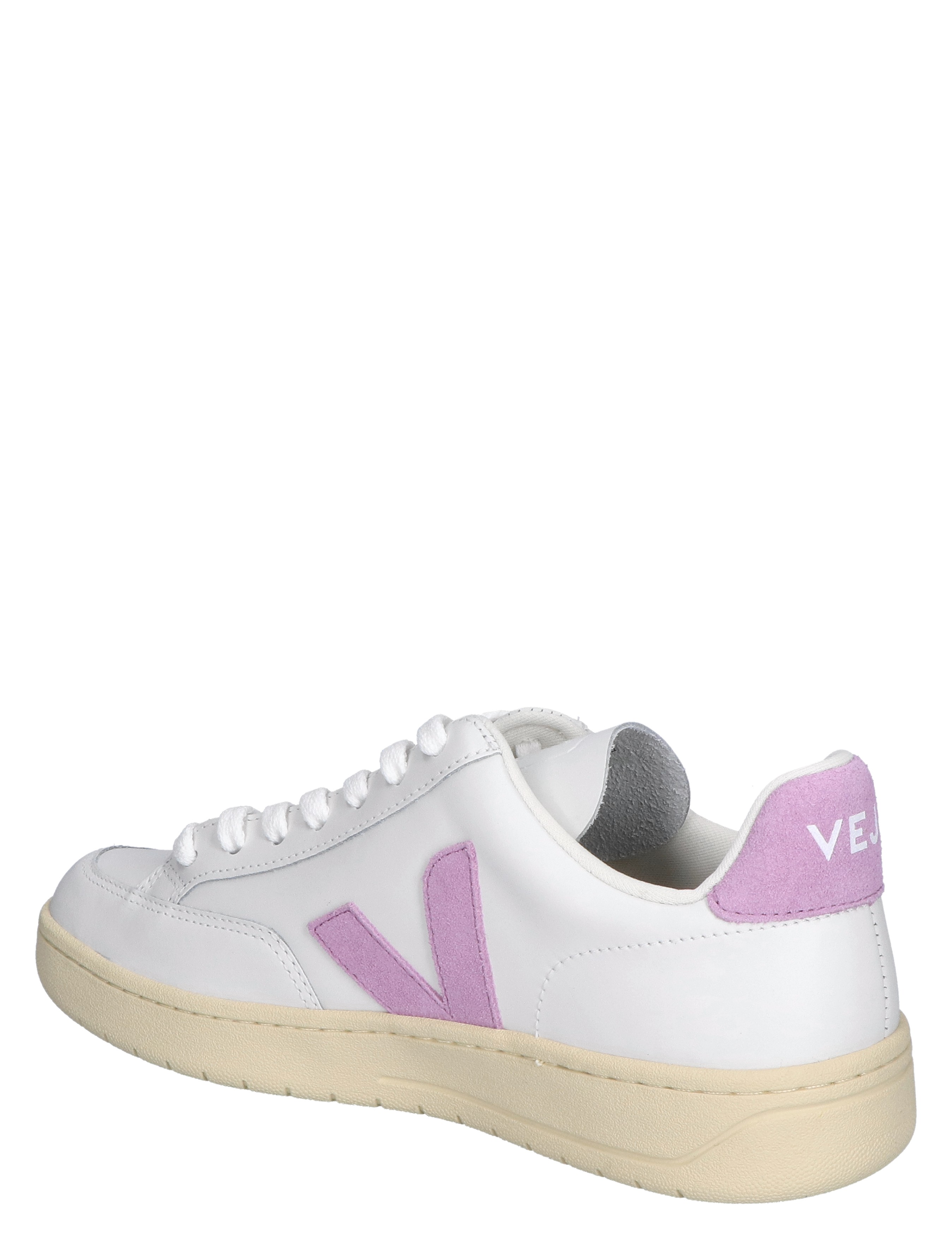 V-12 Women Leather White Orchid