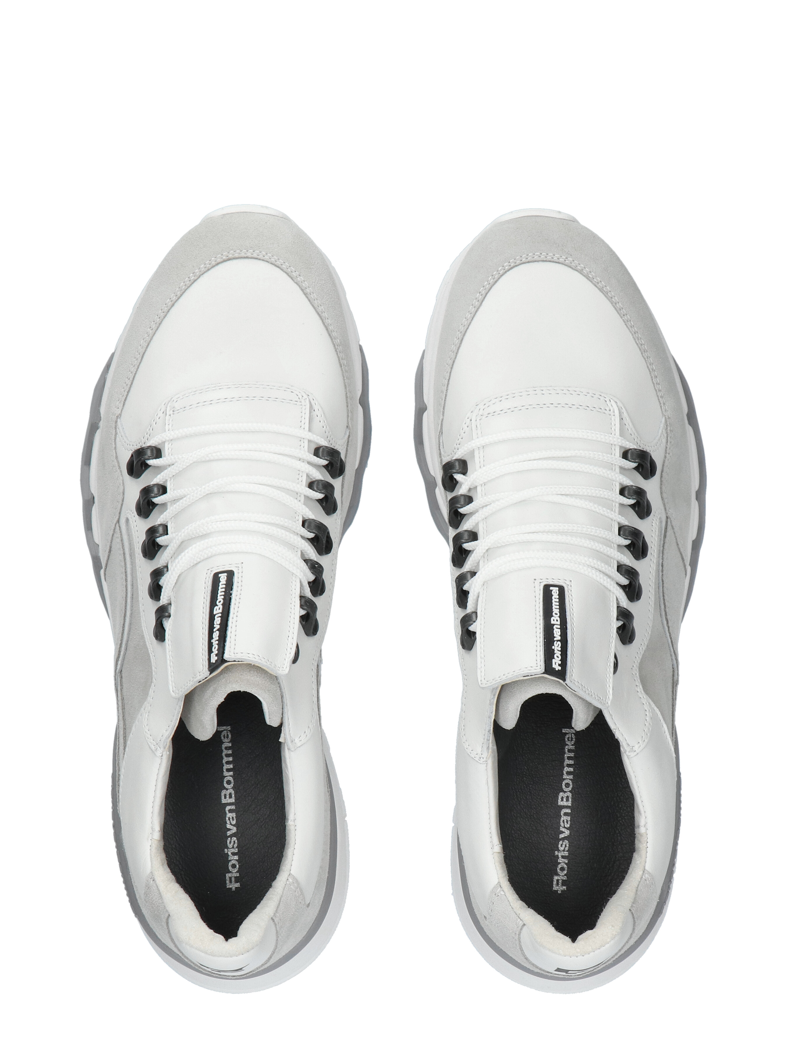 Floris van Bommel - De Zager 01.05 White G+ Wijdte - Heren - Lage Sneakers - Sneakers - 41328_88_7