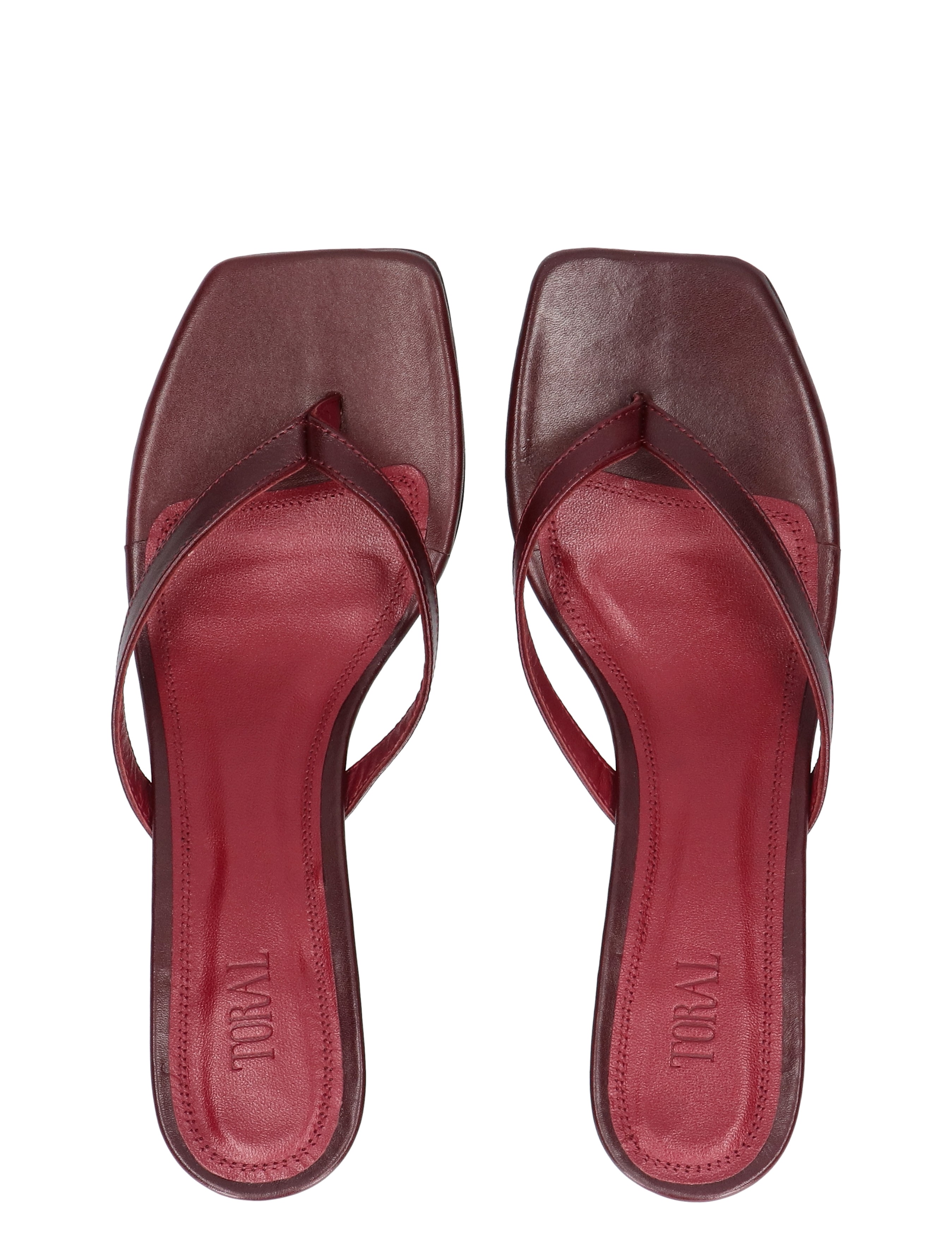 Toral Shoes - Rocio Burgundy - Dames - Sandalettes - 51889_42_6