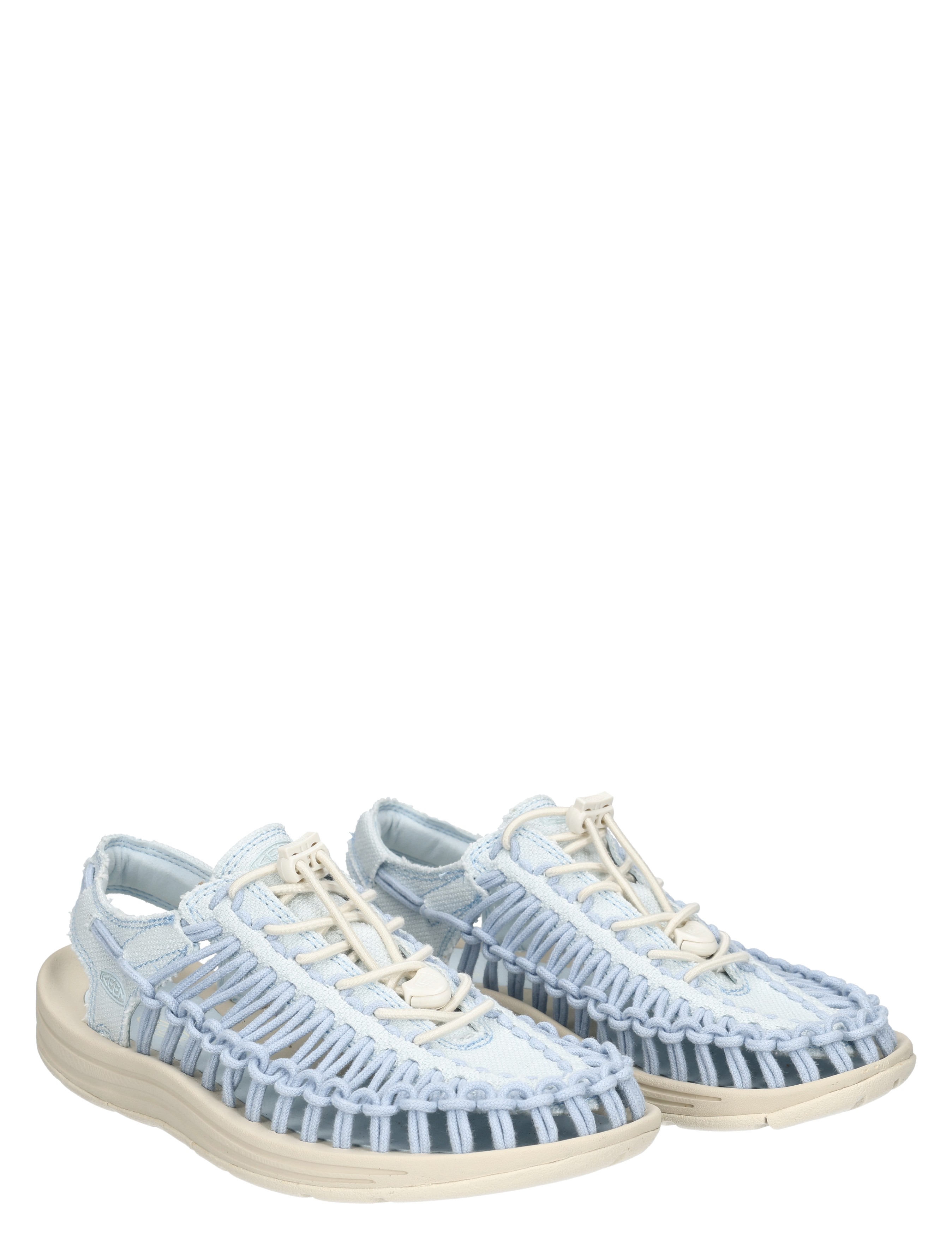 schoenen, sportschoen, wafelmodel, canvas, lichtblauw