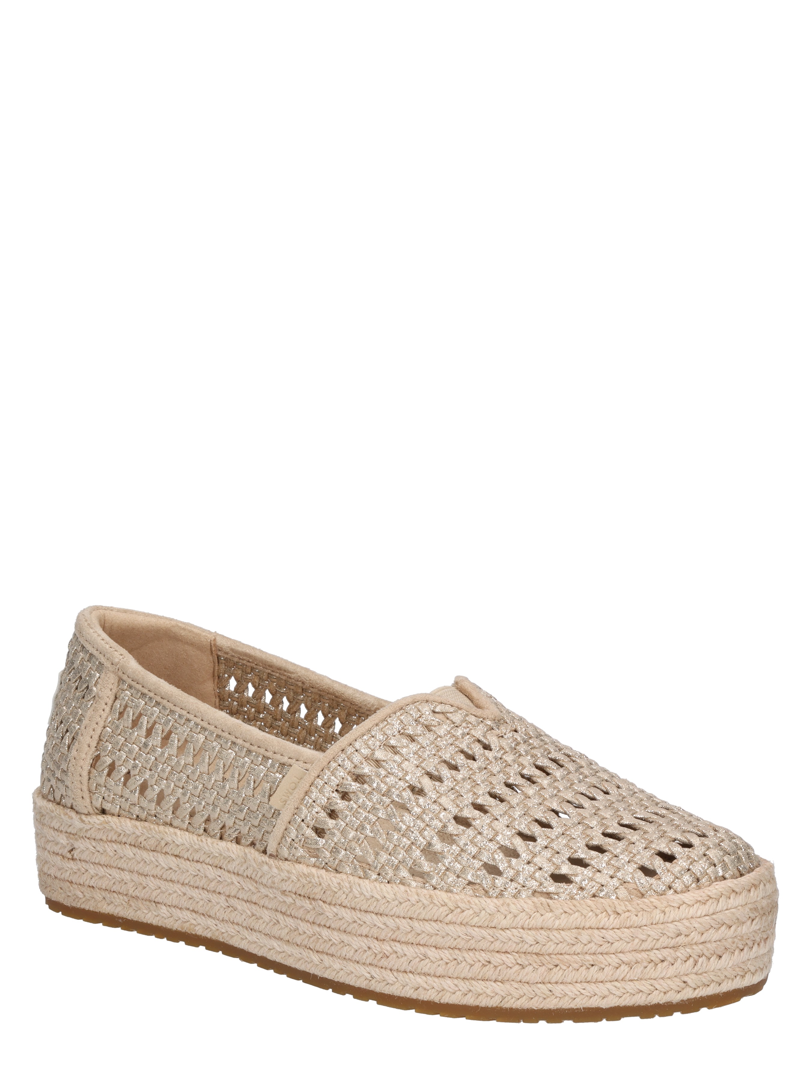 Toms - Valencia Metallic Gold - Dames - Espadrilles - 46992_53_3
