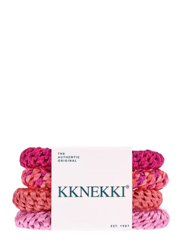 Kknekki - Kknekki 4 Pack 3144 Rood Roze Combi - Dames - Hairwear - Meisjes - Hairwear - 38522_44_1