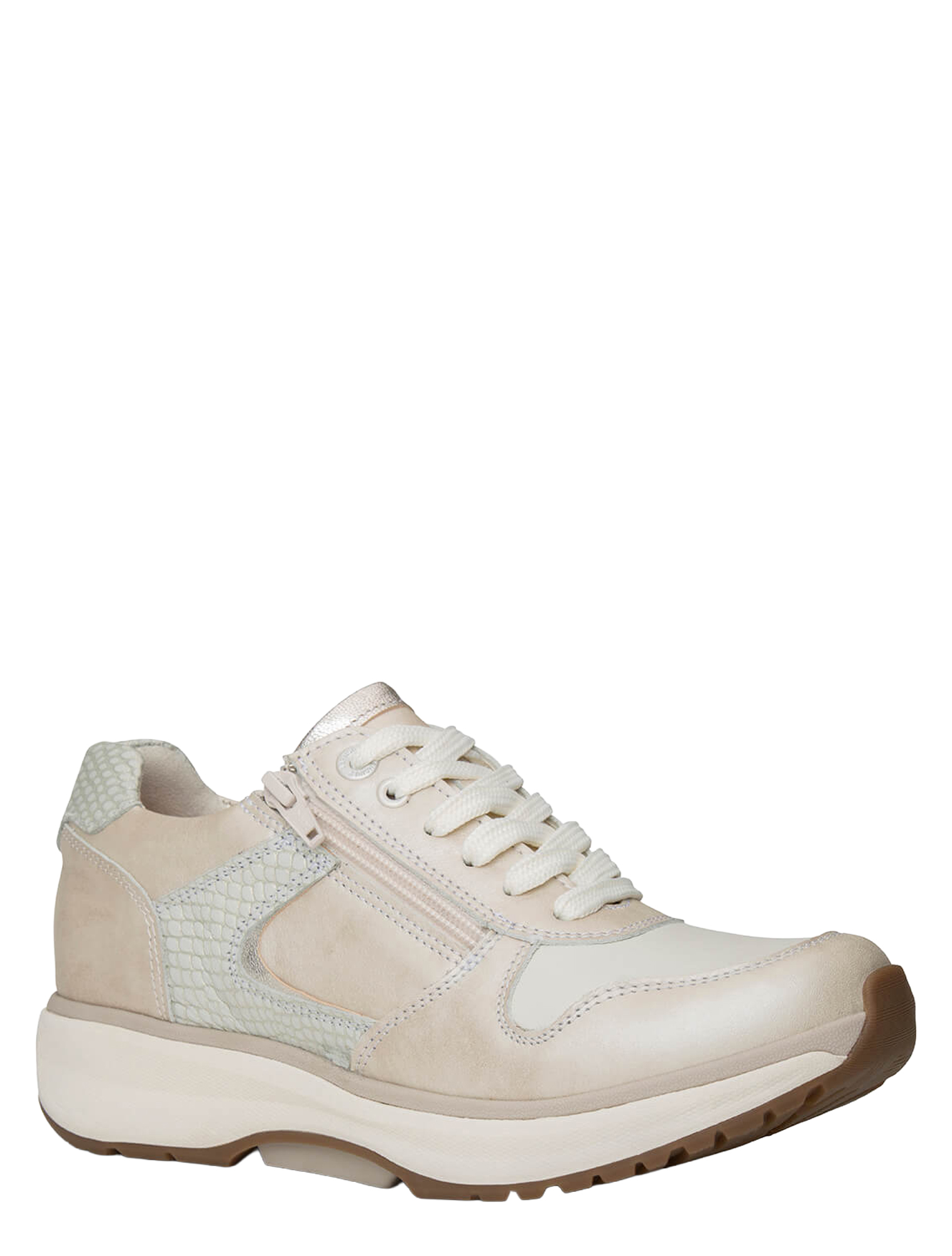 Xsensible - 30150.3 176 Soft Pearl Combi G-Wijdte - Dames - Veterschoenen - Casual Veterschoenen - 51649_88_3