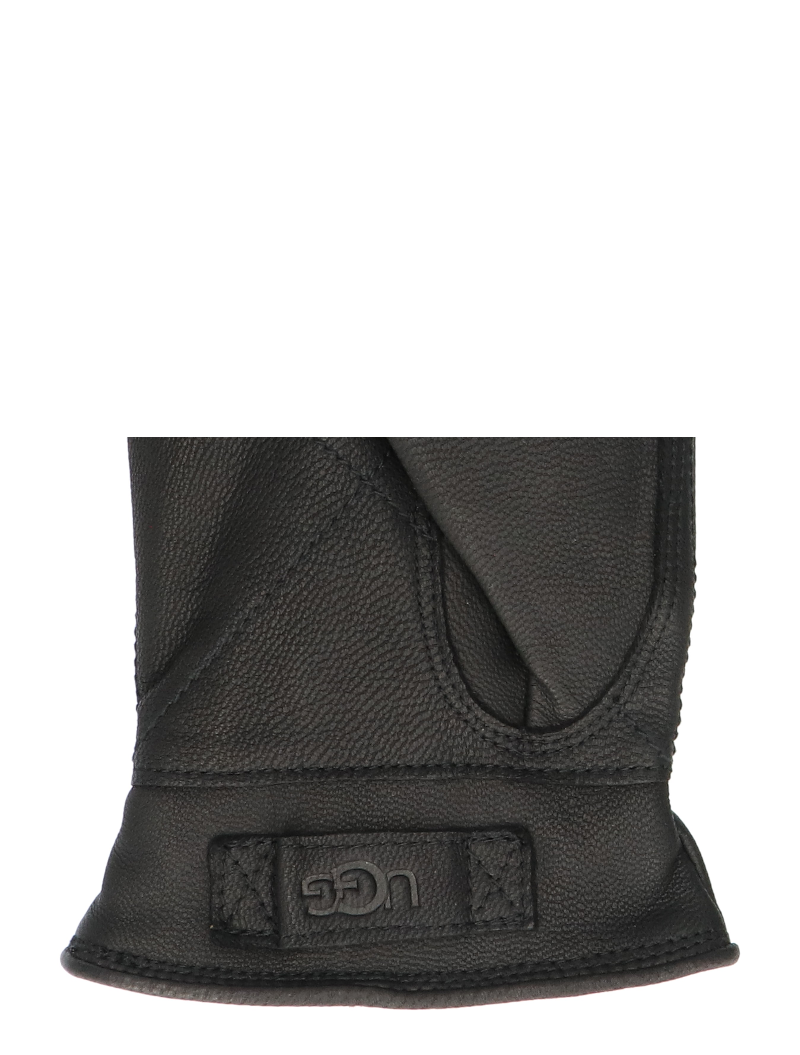 UGG - 3 Point Leather Glove Black - Heren - Handschoenen - 42262_11_5
