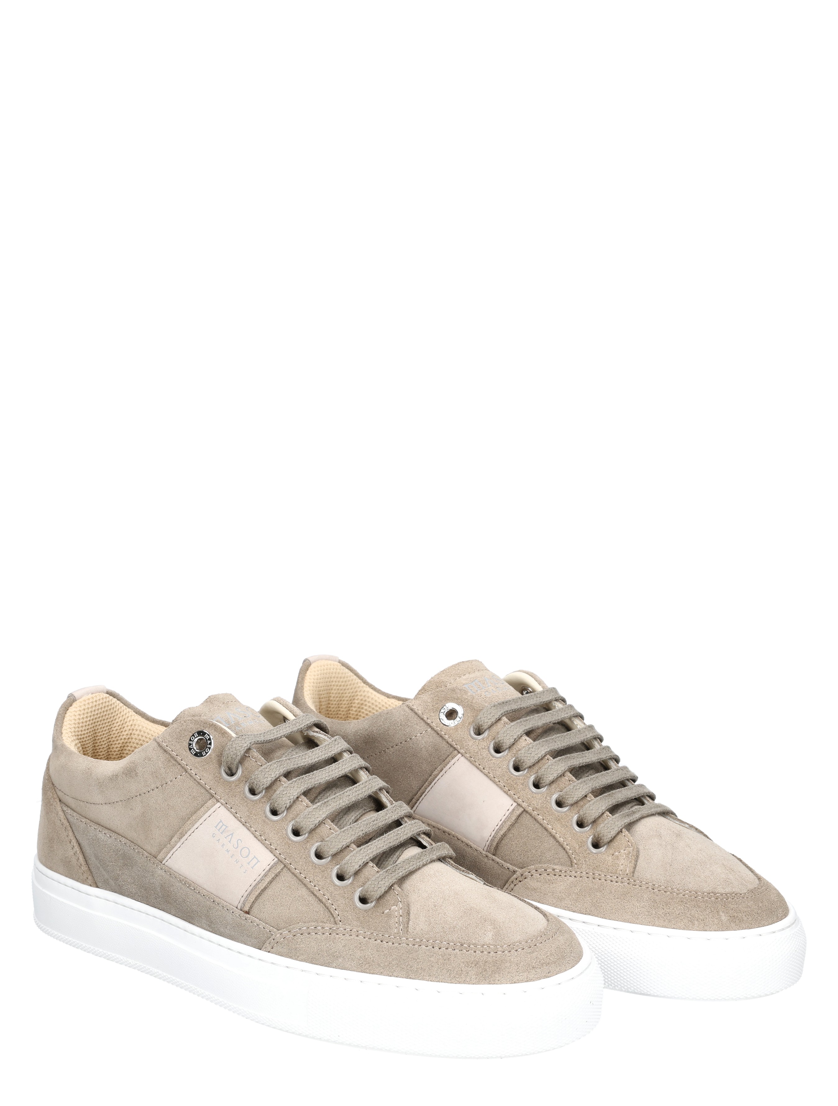 sneakers, suede, beige, lows, white sole