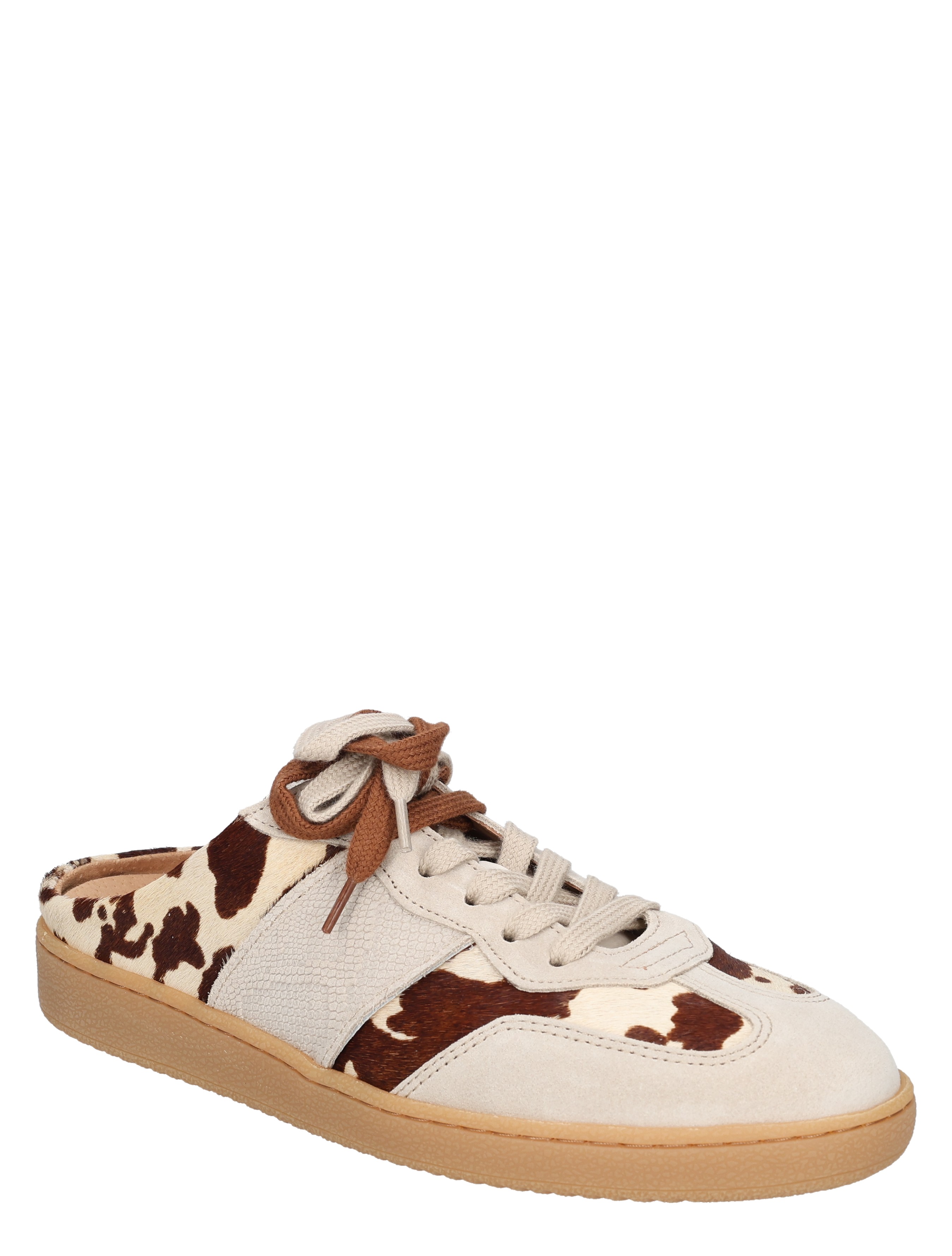 DWRS Label - Nome Cowhair B11850-02 8358 Sand White - Dames - Muiltjes - 51886_82_3