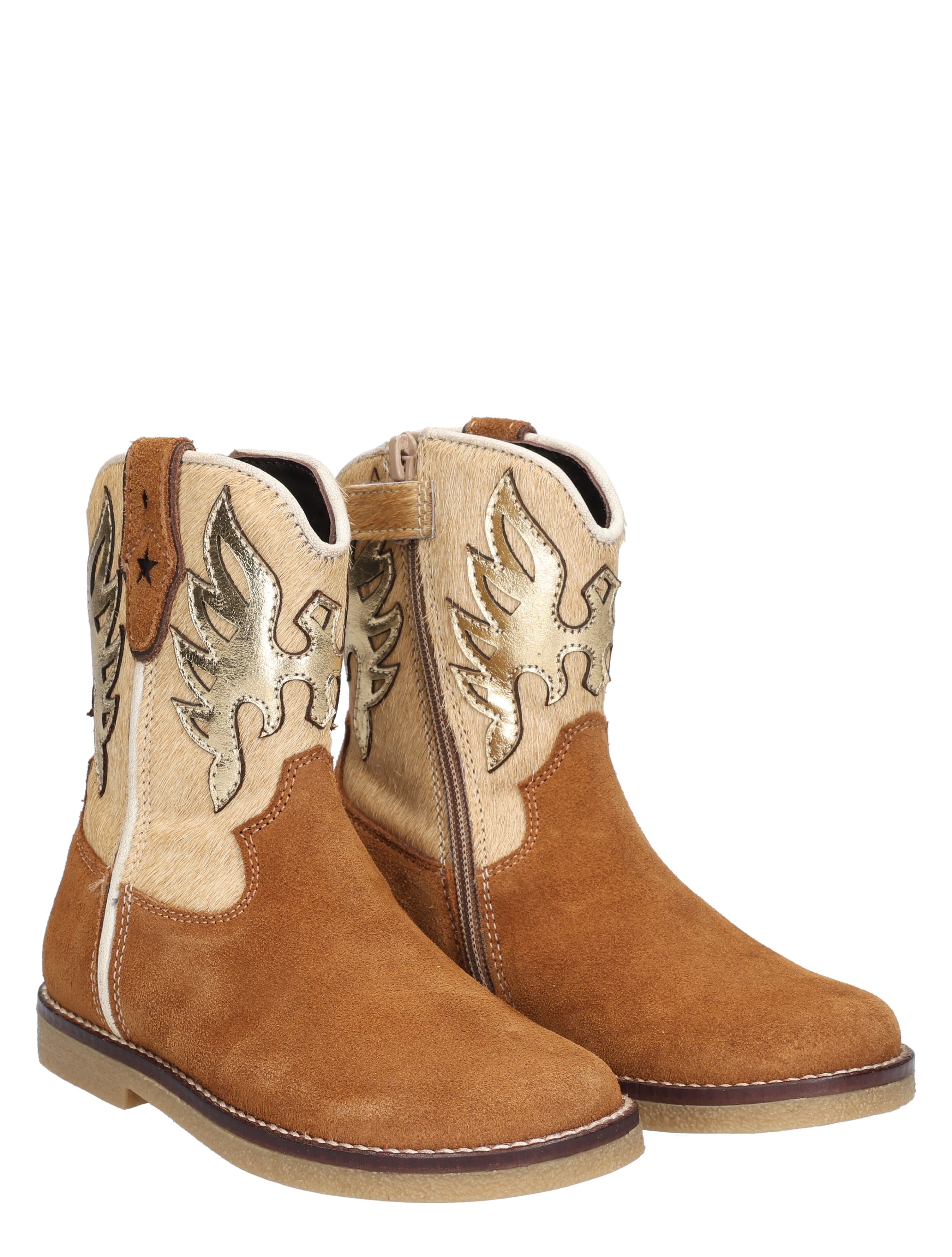 Pinocchio - P1700 Brown - Meisjes - Boots - Enkellaarsjes - 49283_22_5