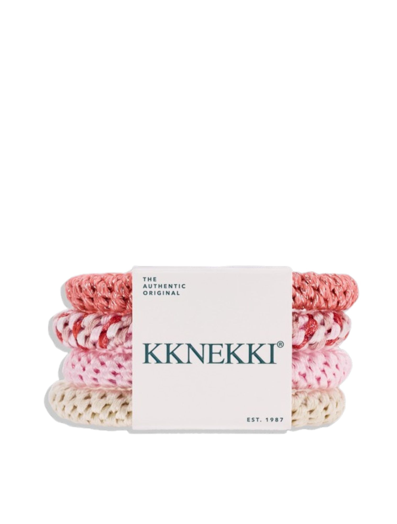 Kknekki - Kknekki 4-pack 3162 Roze Beige - Dames - Hairwear - Meisjes - Hairwear - 50752_48_1
