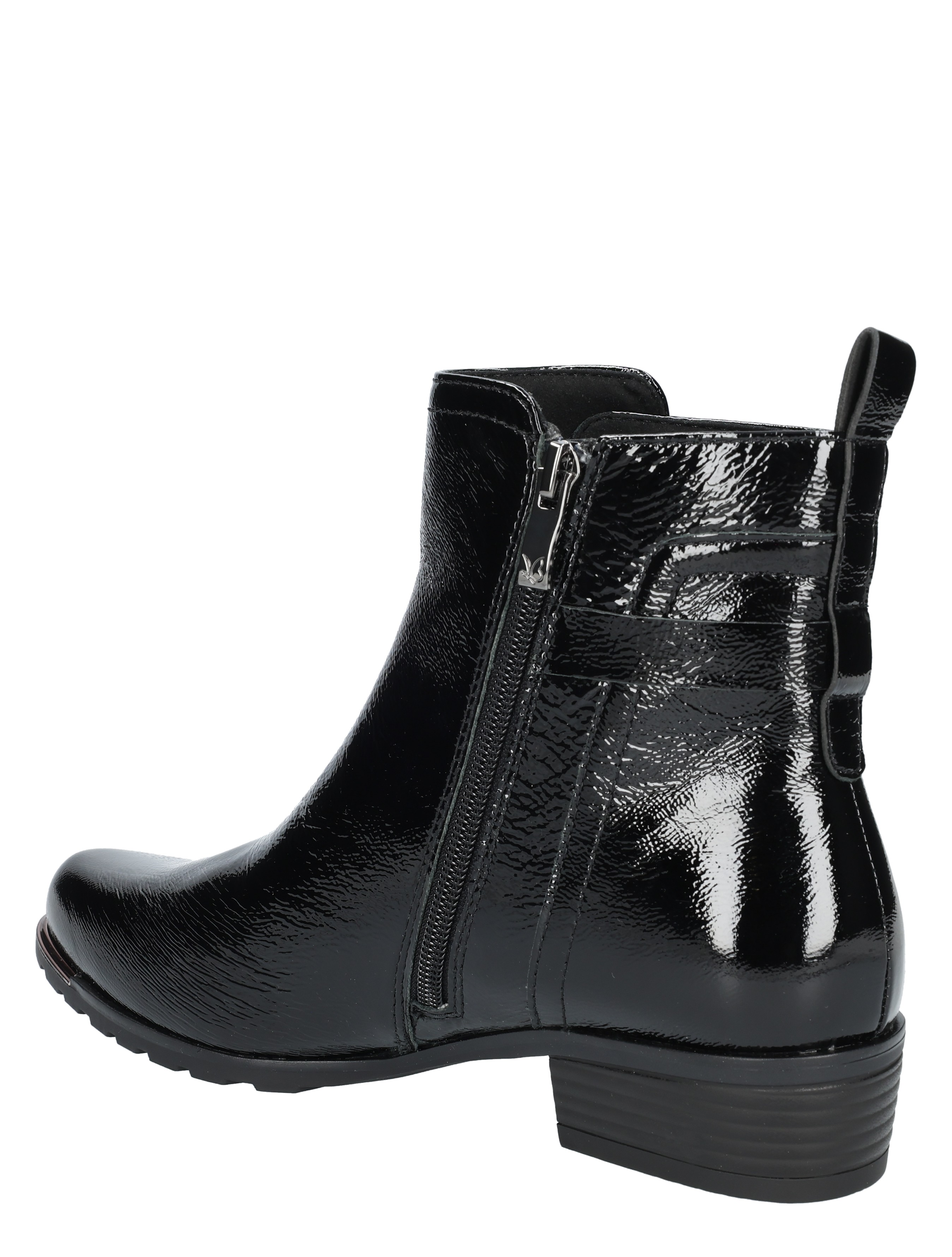 Caprice - 25403 017 Black Naplak - Dames - Boots - Enkellaarsjes - 48844_10_4