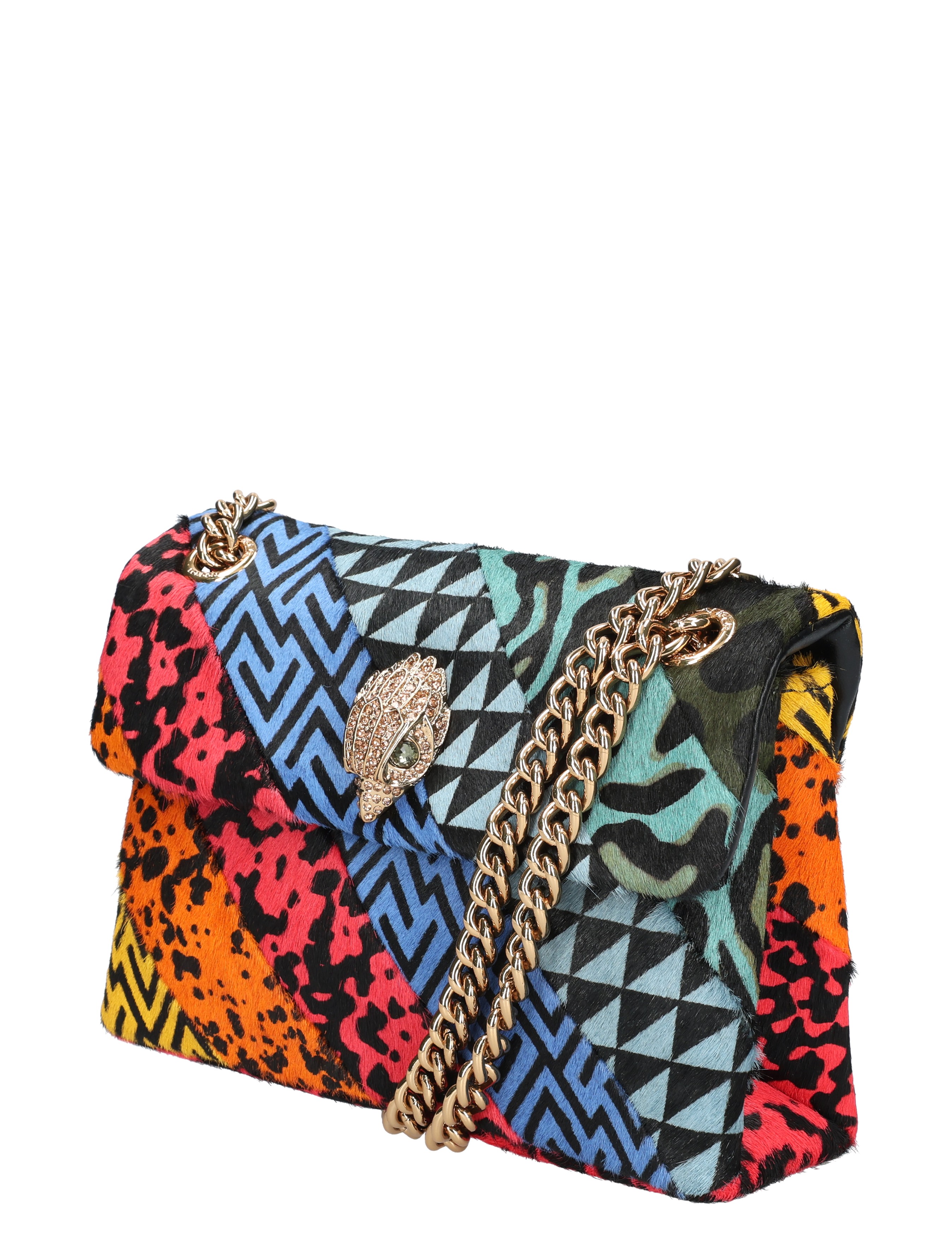 Kurt Geiger - Leather Mini Kensington L Pony Multi 3582269189 69 Multi Other - Dames - Schoudertassen - 47979_59_3