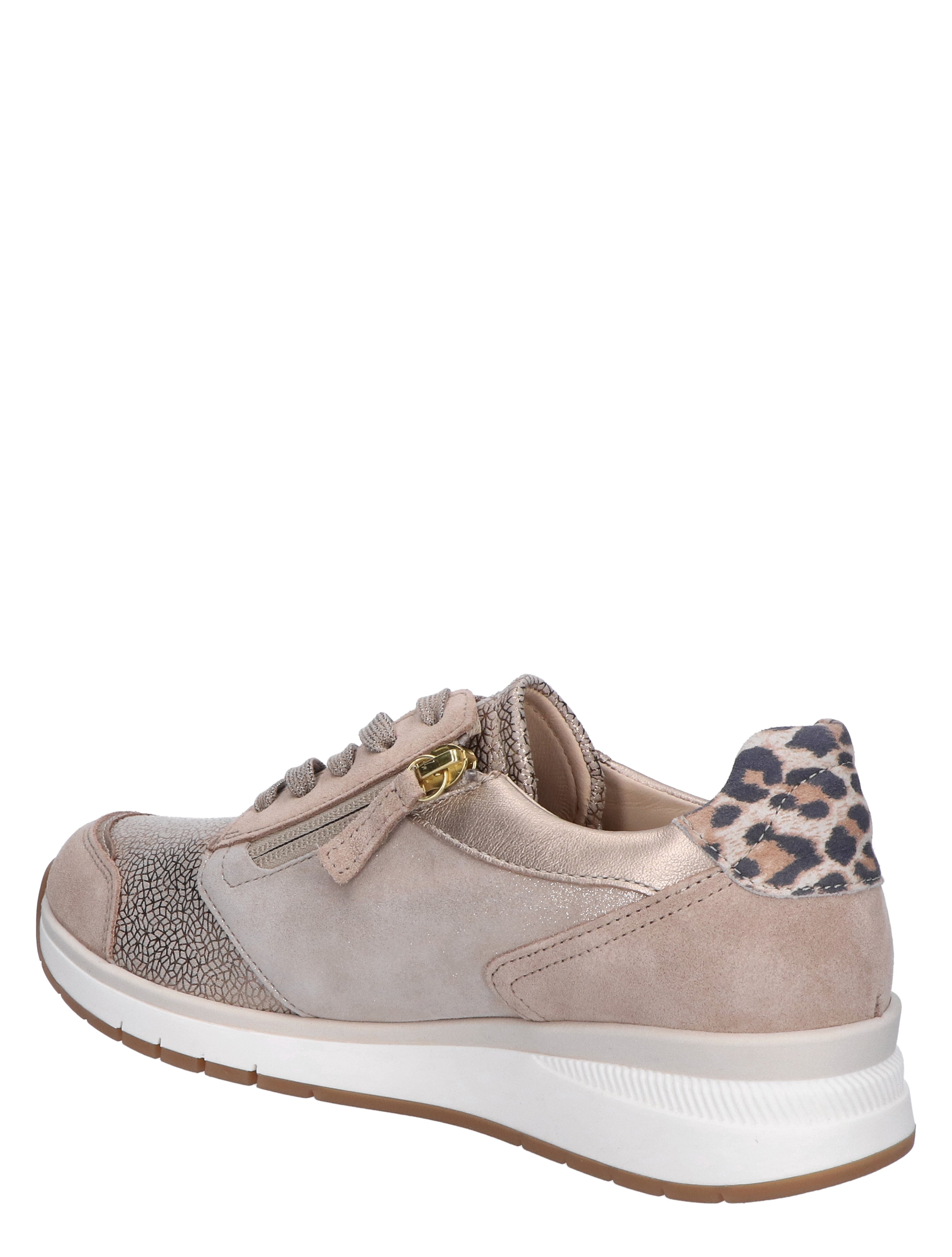 Gabor - 86.307.62 Beige Gold K-Wijdte - Dames - Veterschoenen - Casual Veterschoenen - 47199_77_4
