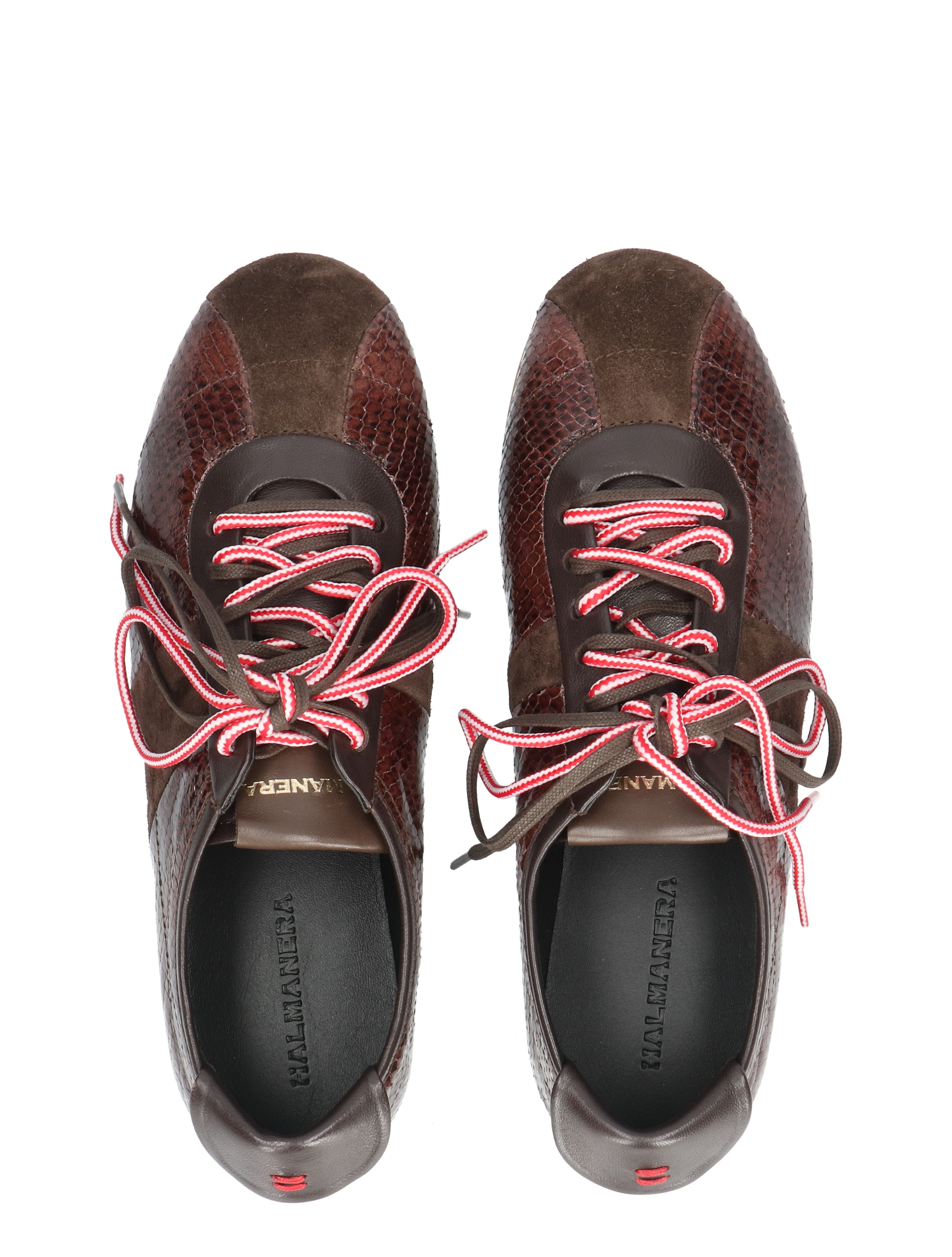 Halmenera - 103 Python Mocca - Dames - Sneakers - Lage Sneakers - 50159_22_7