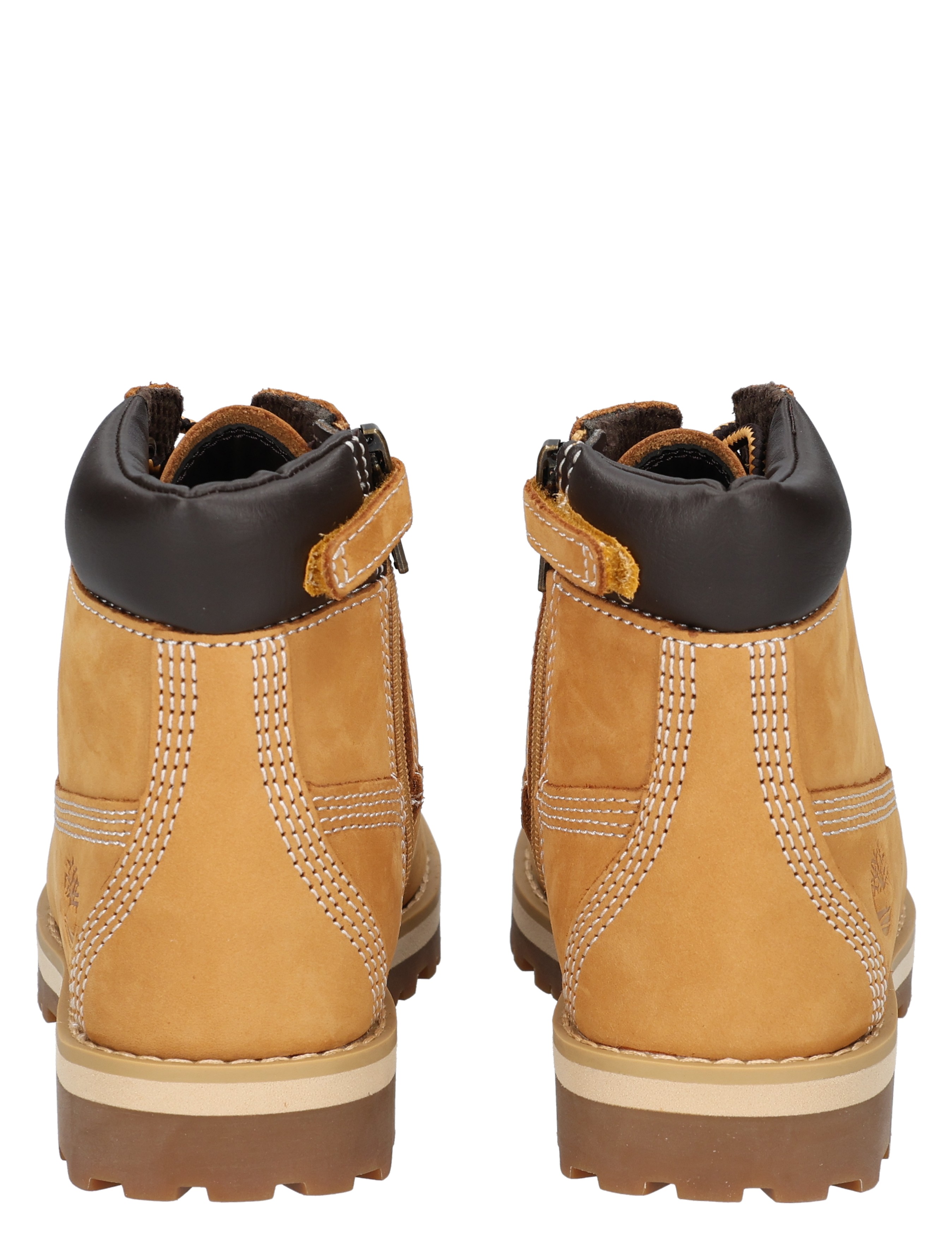 hiking boots, tan boots, leather, sturdy sole, contrast collar
