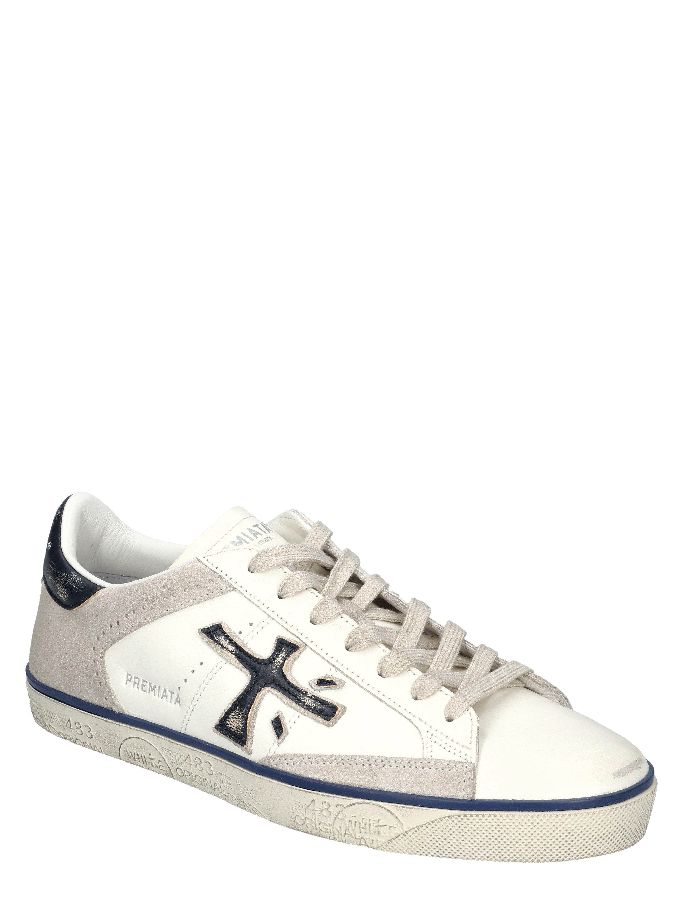 Premiata - Steven Men 7285 White Beige - Heren - Lage Sneakers - Sneakers - 50185_87_3