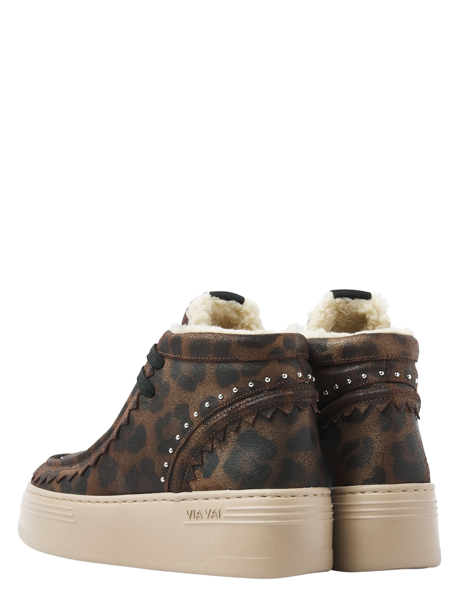 VIA VAI - Isa Callum 62337 01-1301 Brown - Sneakers - Dames - Lage Sneakers - 50076_22_3