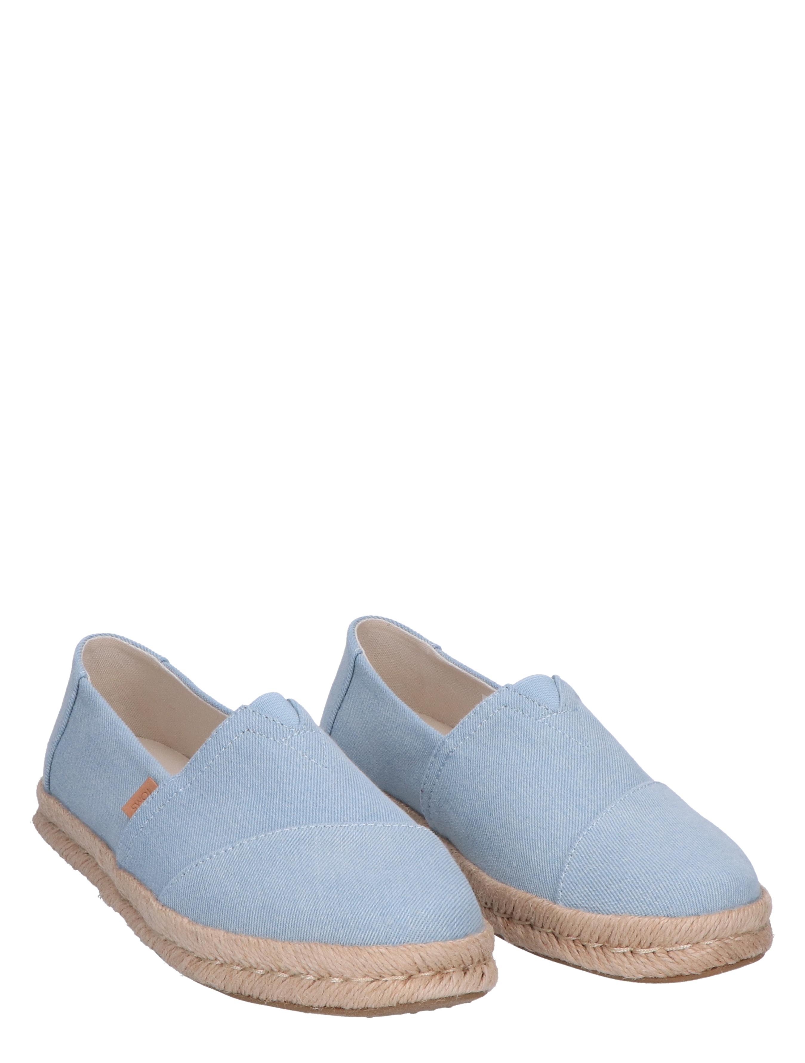 Toms - Alpargate Rope 2.0 Blue Washed Denim - Dames - Espadrilles - 46991_33_5