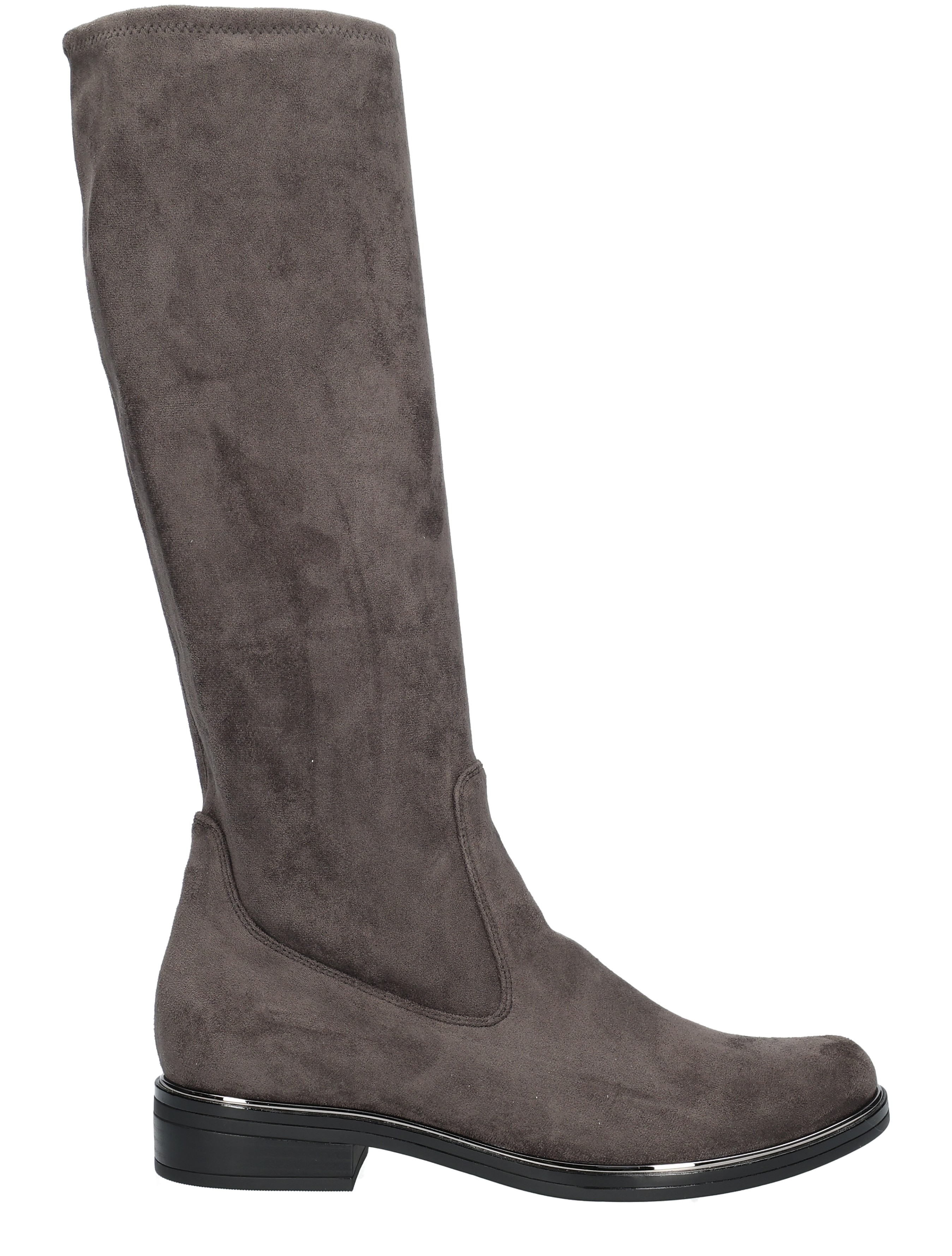 Caprice - 25512 251 DK Grey - Dames - Boots - Lange Laarzen - 48840_99_1