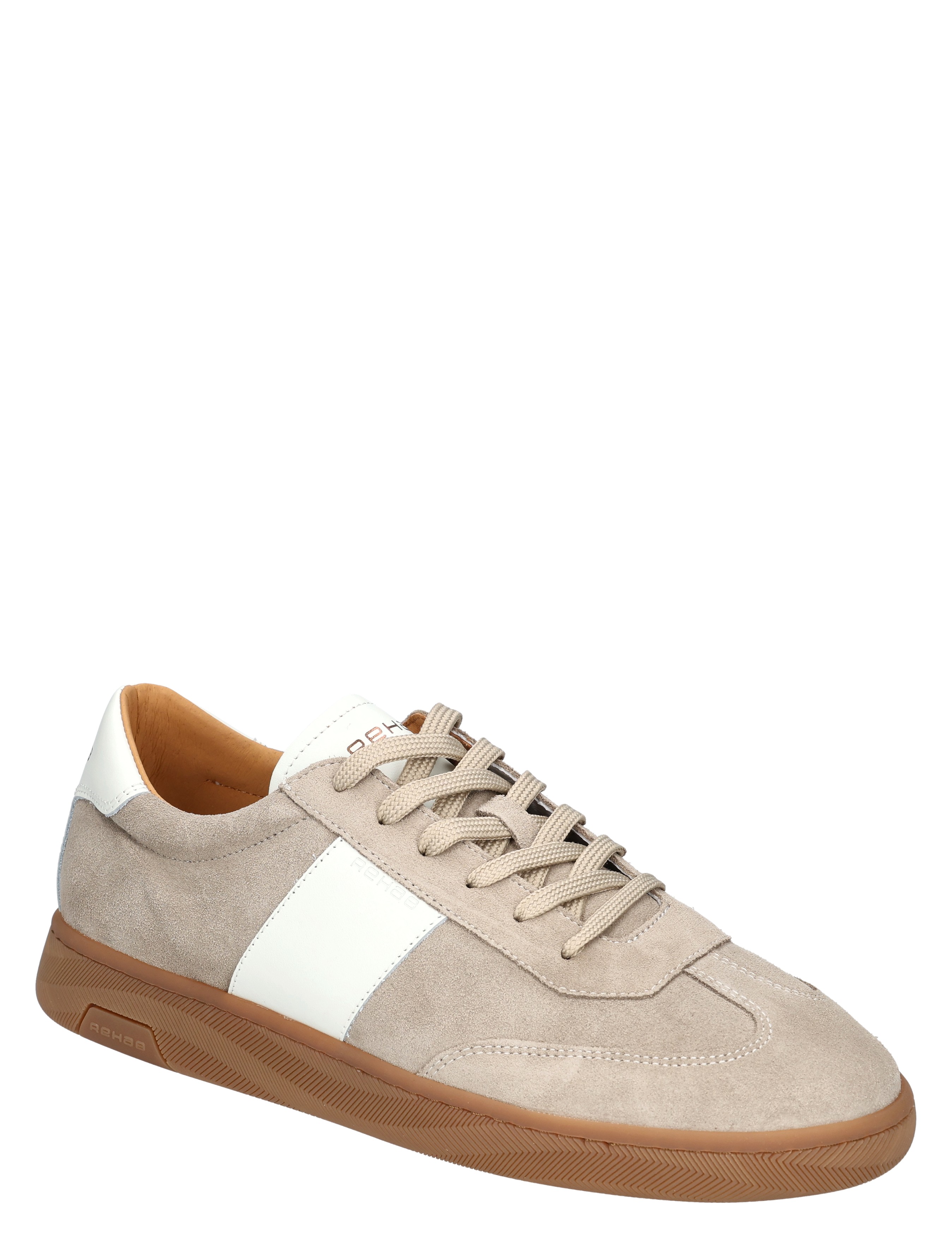 Rehab Footwear - Zack Suede Leathe 2512633103 5300 Khaki - Heren - Veterschoenen - Casual Veterschoenen - 50805_77_3