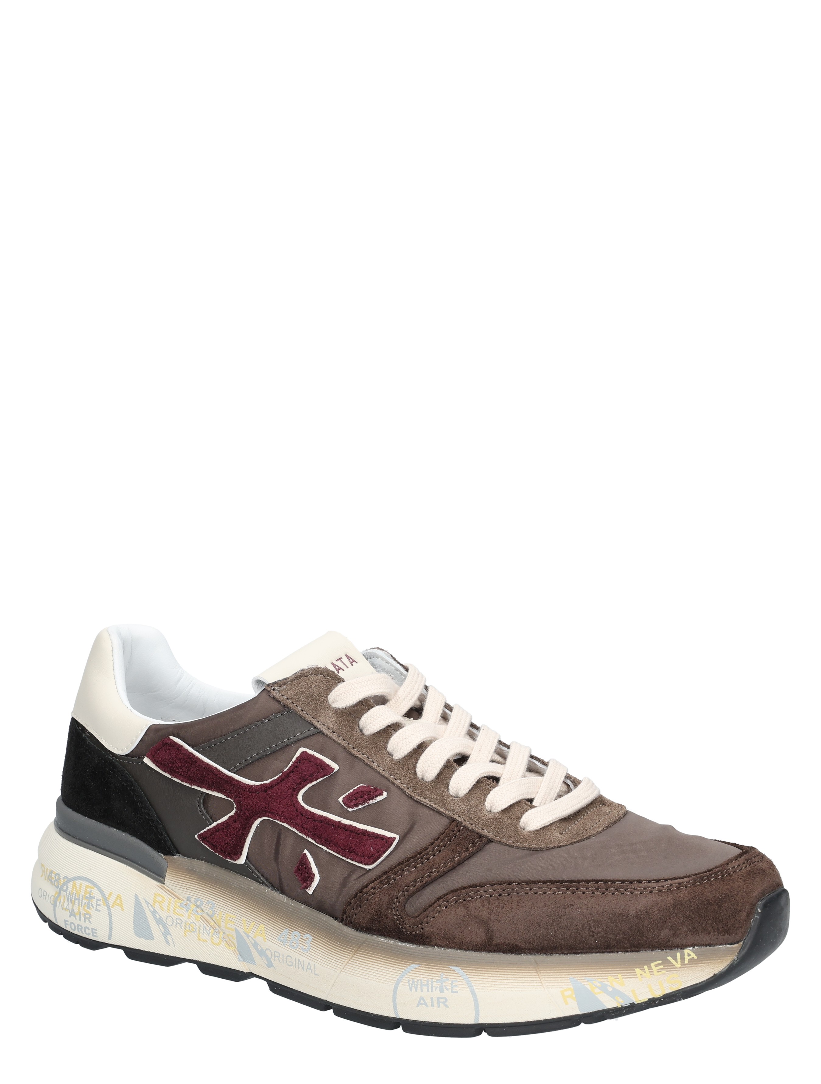 Premiata - Mick Men 7714 Brown - Heren - Lage Sneakers - Sneakers - 48275_22_3