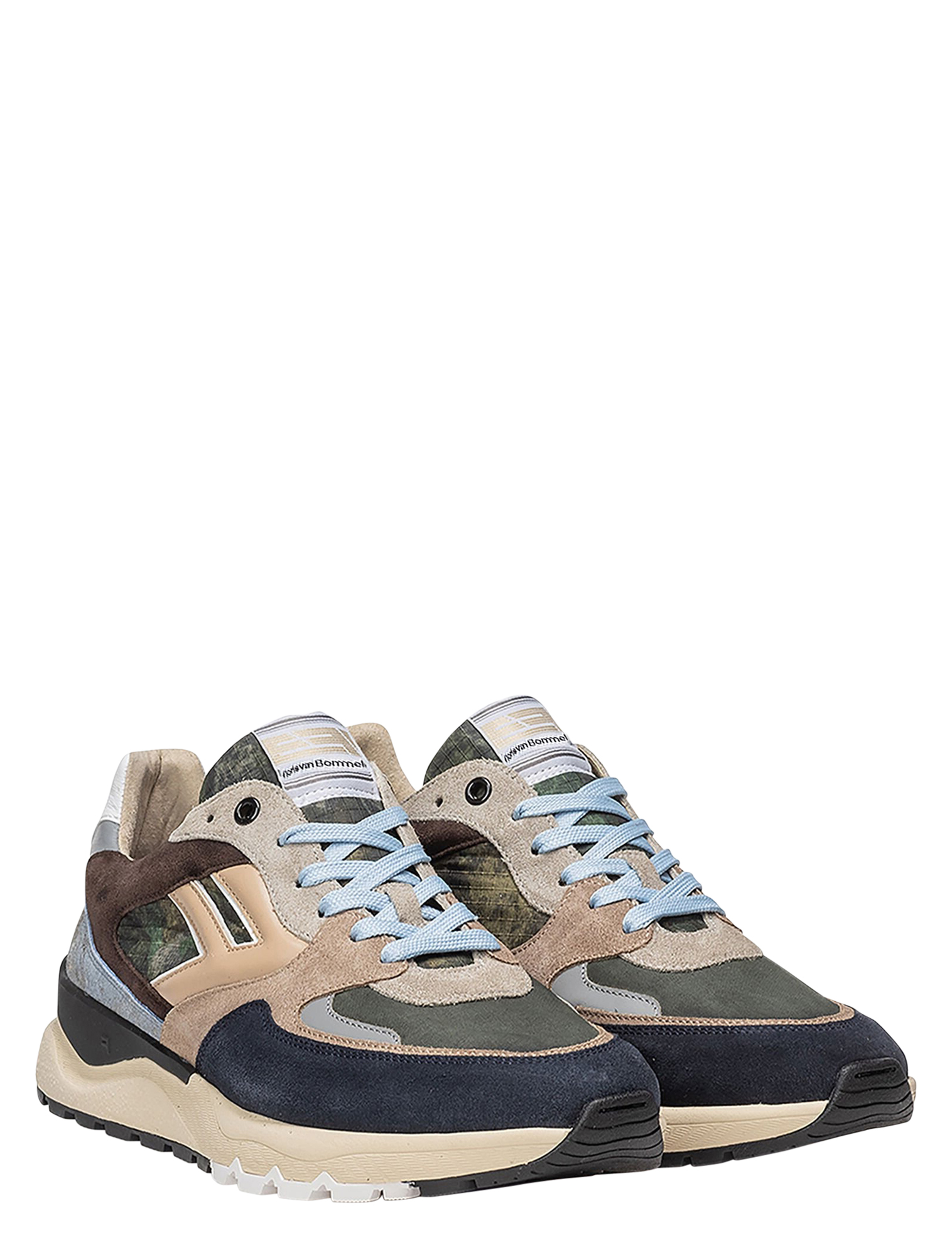 Floris van Bommel - De Treener SFM-10154 51-01 DarkGreen G+ Wijdte - Heren - Lage Sneakers - Sneakers - 50116_66_2