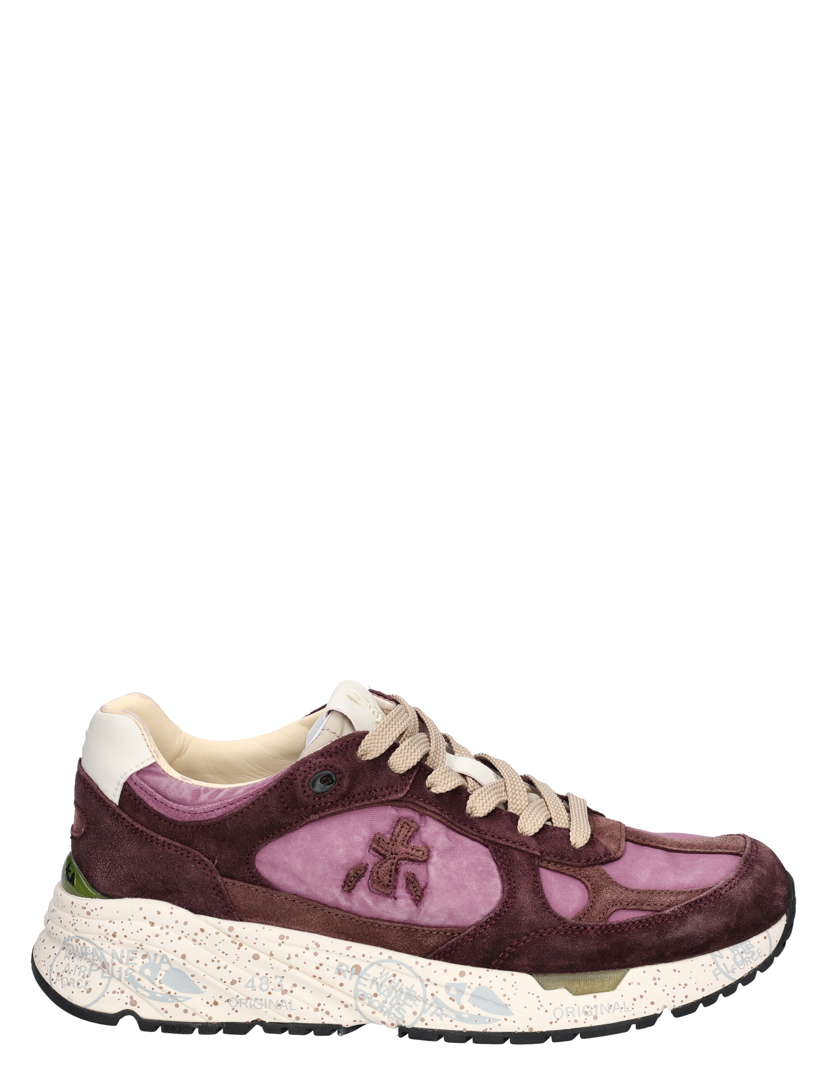 Premiata - Mase D Women 8518 Bordeaux - Dames - Sneakers - Lage Sneakers - 51090_42_1