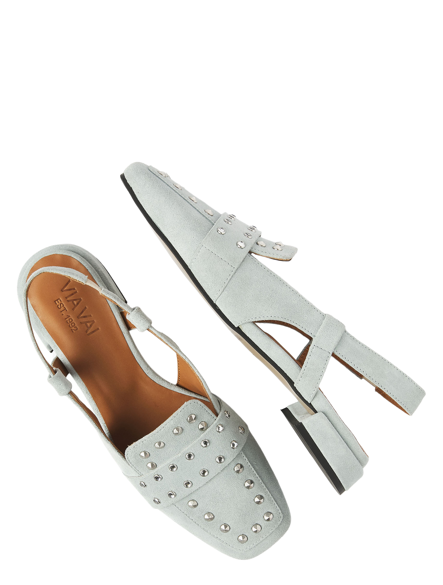 VIA VAI - 62388 Julie Damian 03-1341 Sierra Mud - Dames - Slingbacks - 51358_33_4