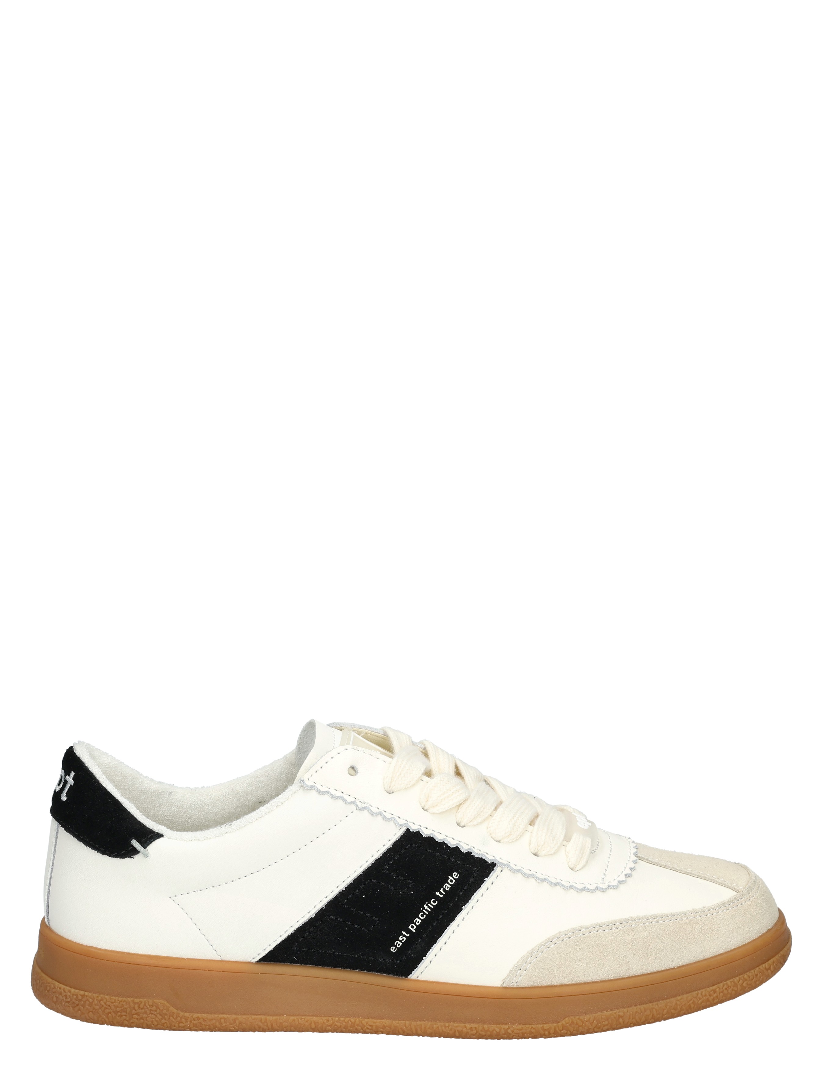 East Pacific Trade - Santos Men Off White Black - Heren - Lage Sneakers - Sneakers - 50372_81_1