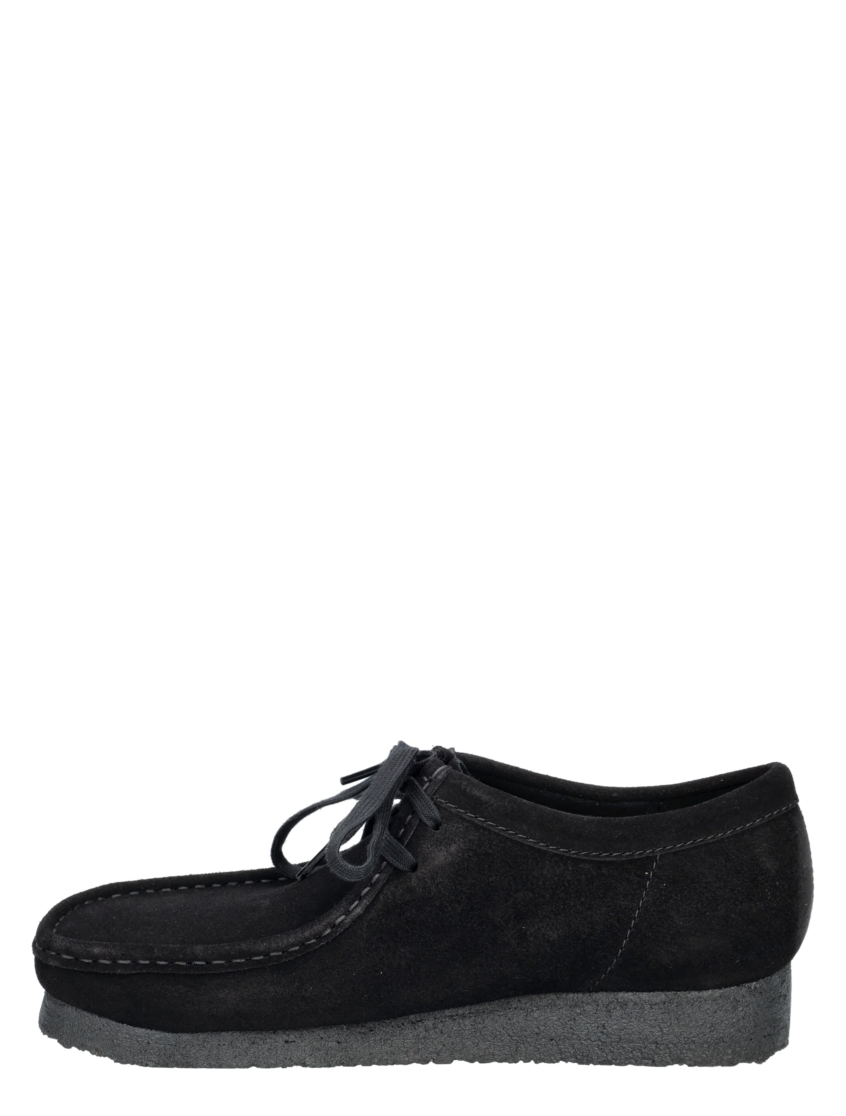 Clarks Originals - Wallabee 25155519 Black Suede - Heren - Veterschoenen - Casual Veterschoenen - 50993_11_2