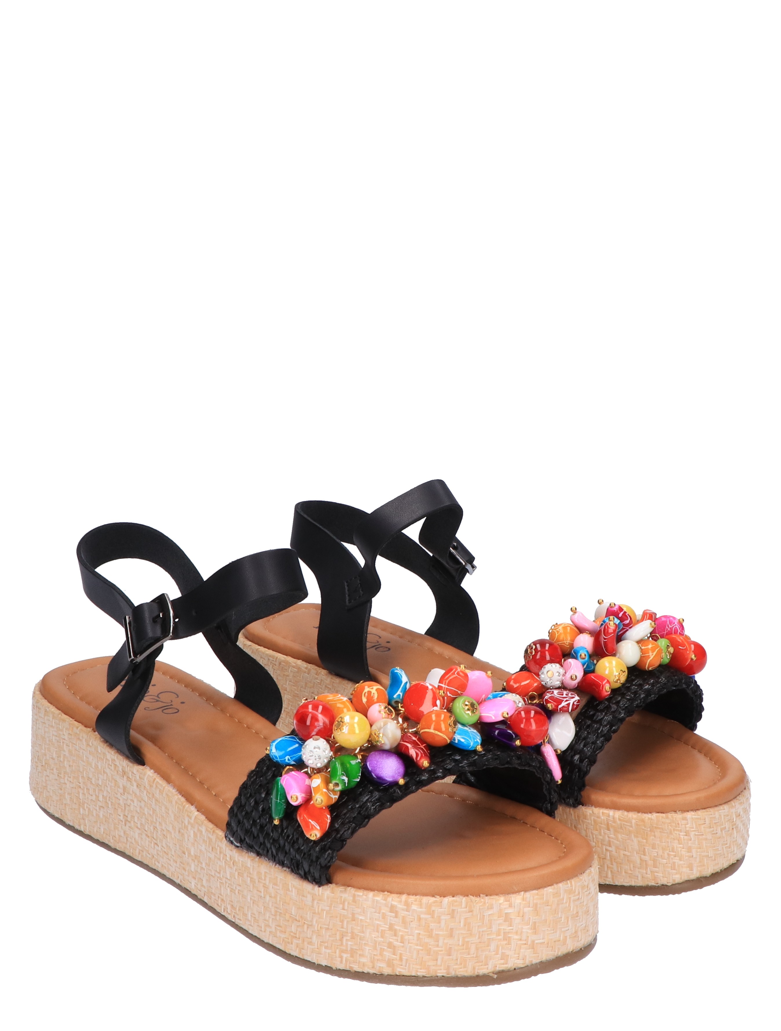 Lisa & Jo - Willeniek Black Black - Dames - Sandalettes - 47617_11_5