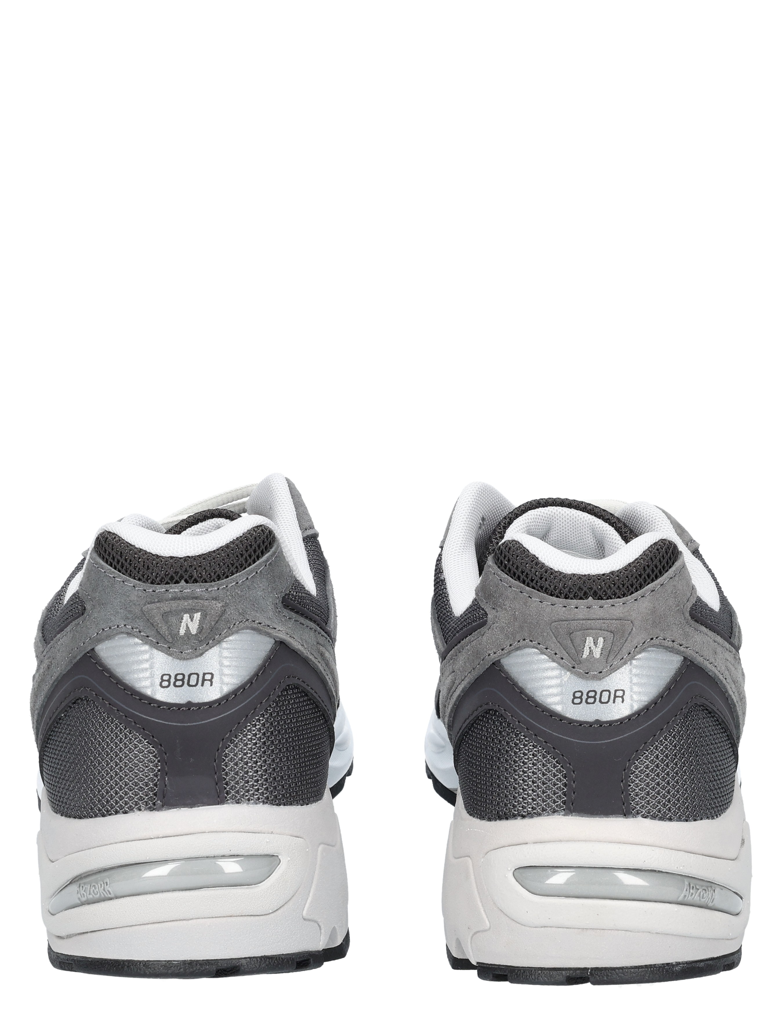 sneaker, sportschoen, grijs, mesh, hielversteviging